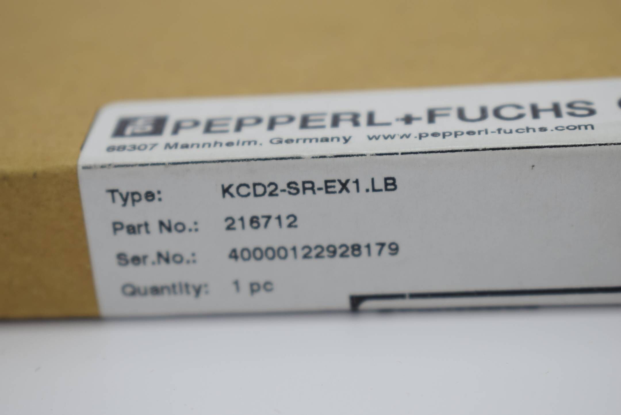 Pepperl+Fuchs Schaltverstärker KCD2-SREX1.LB 