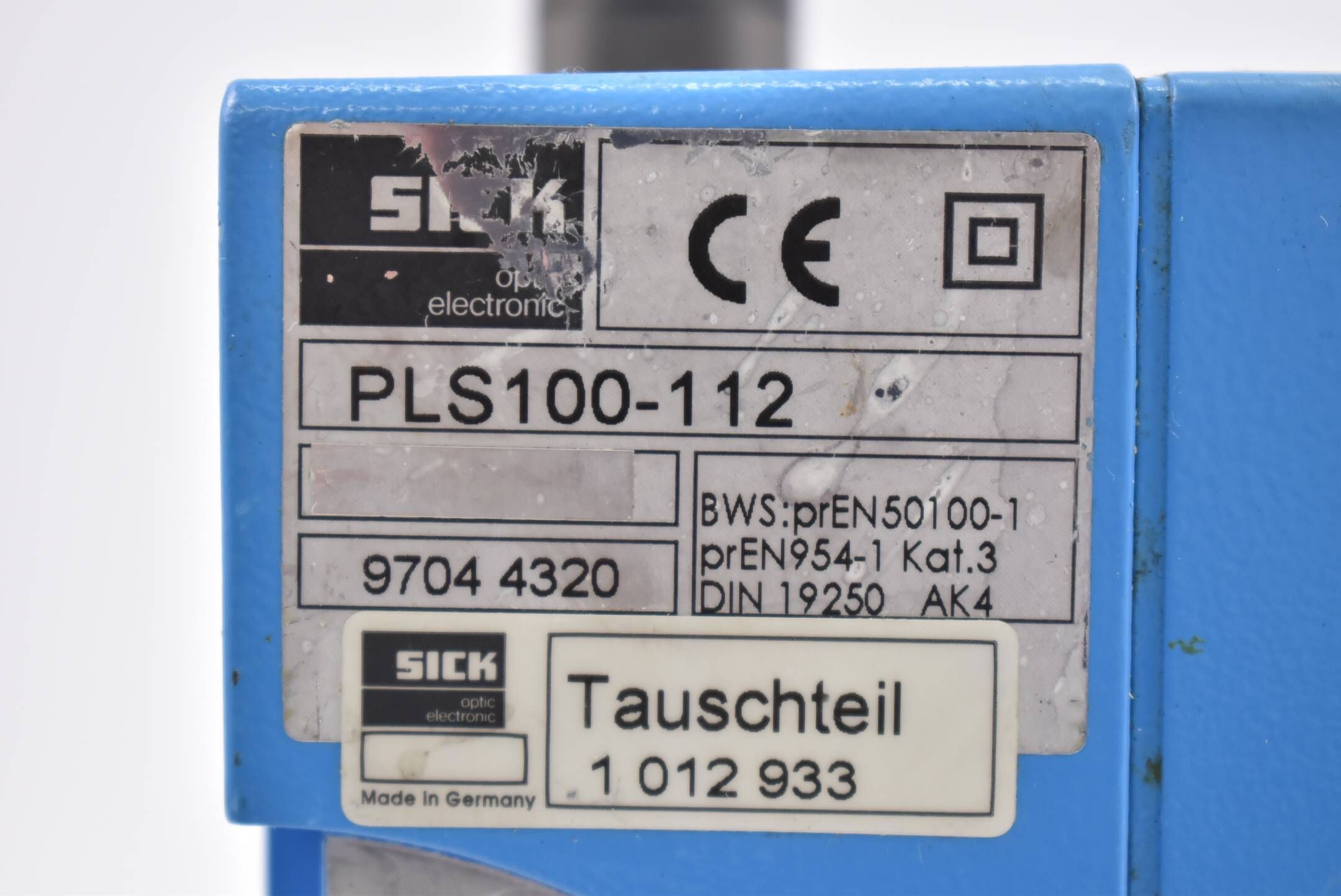 Sick Laserscanner PLS100-112 ( 24V 30W )