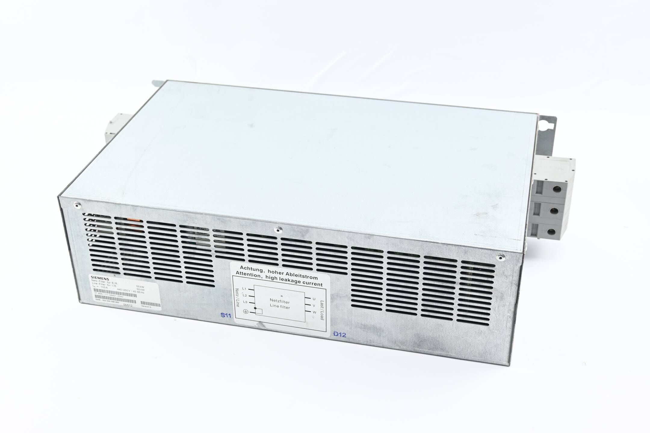 Siemens Simodrive 611 Netzfilter 6SN1111-0AA01-2DA0 ( 6SN1 111-0AA01-2DA0 )