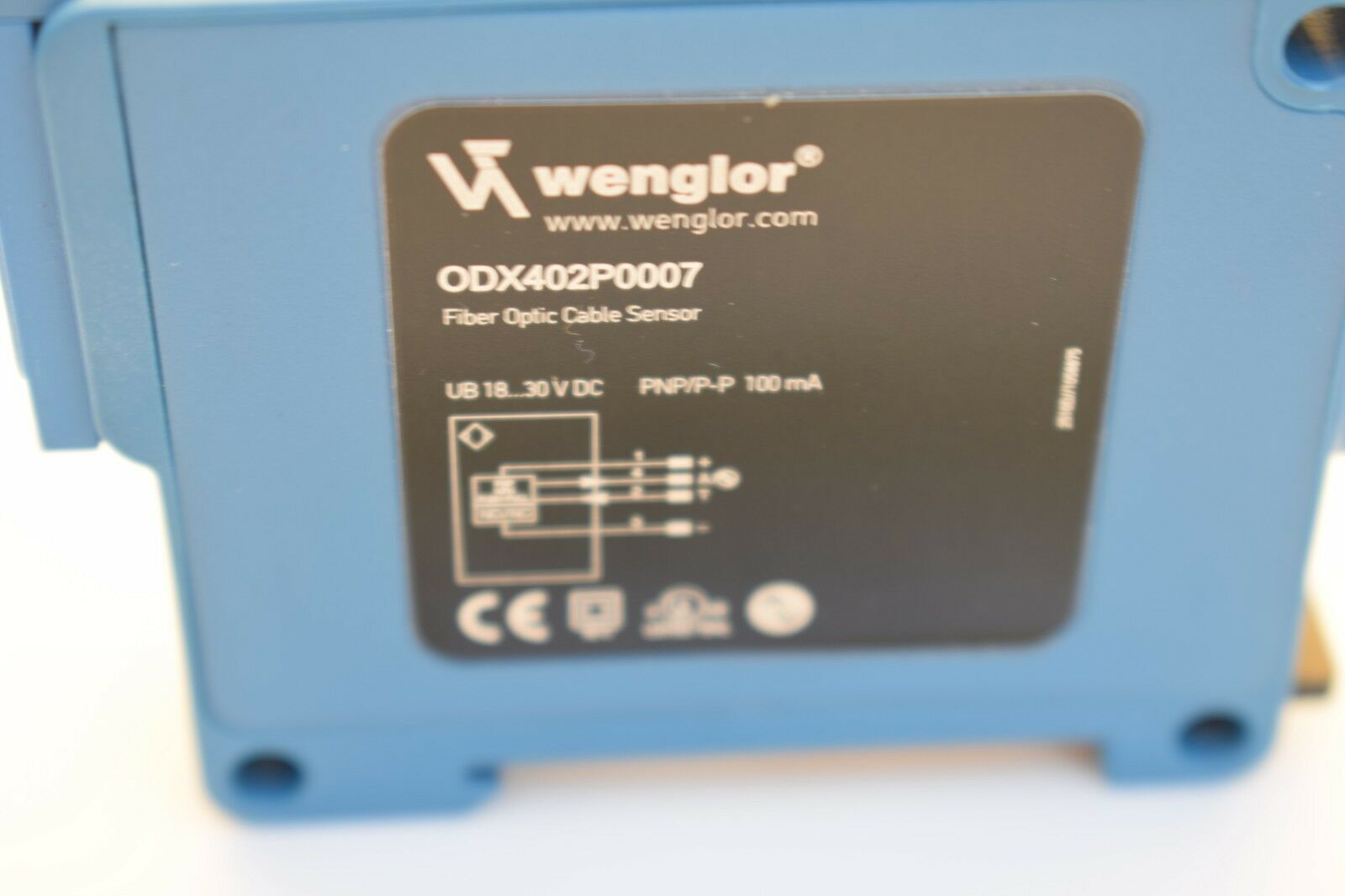 Wenglor Glasfaserkabel Sensor ODX402P0007