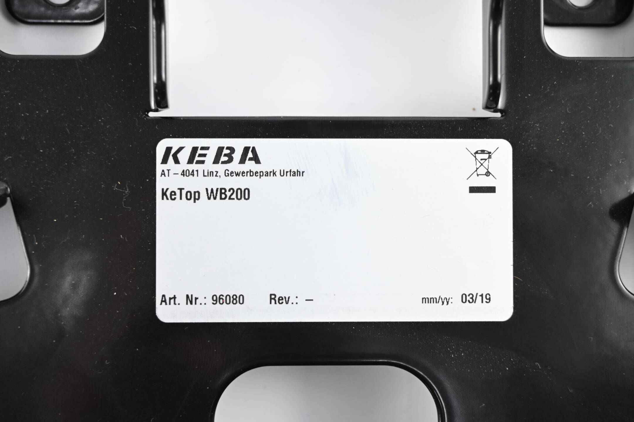 Keba Panelhalterung KeTop WB200 ( 96080 )