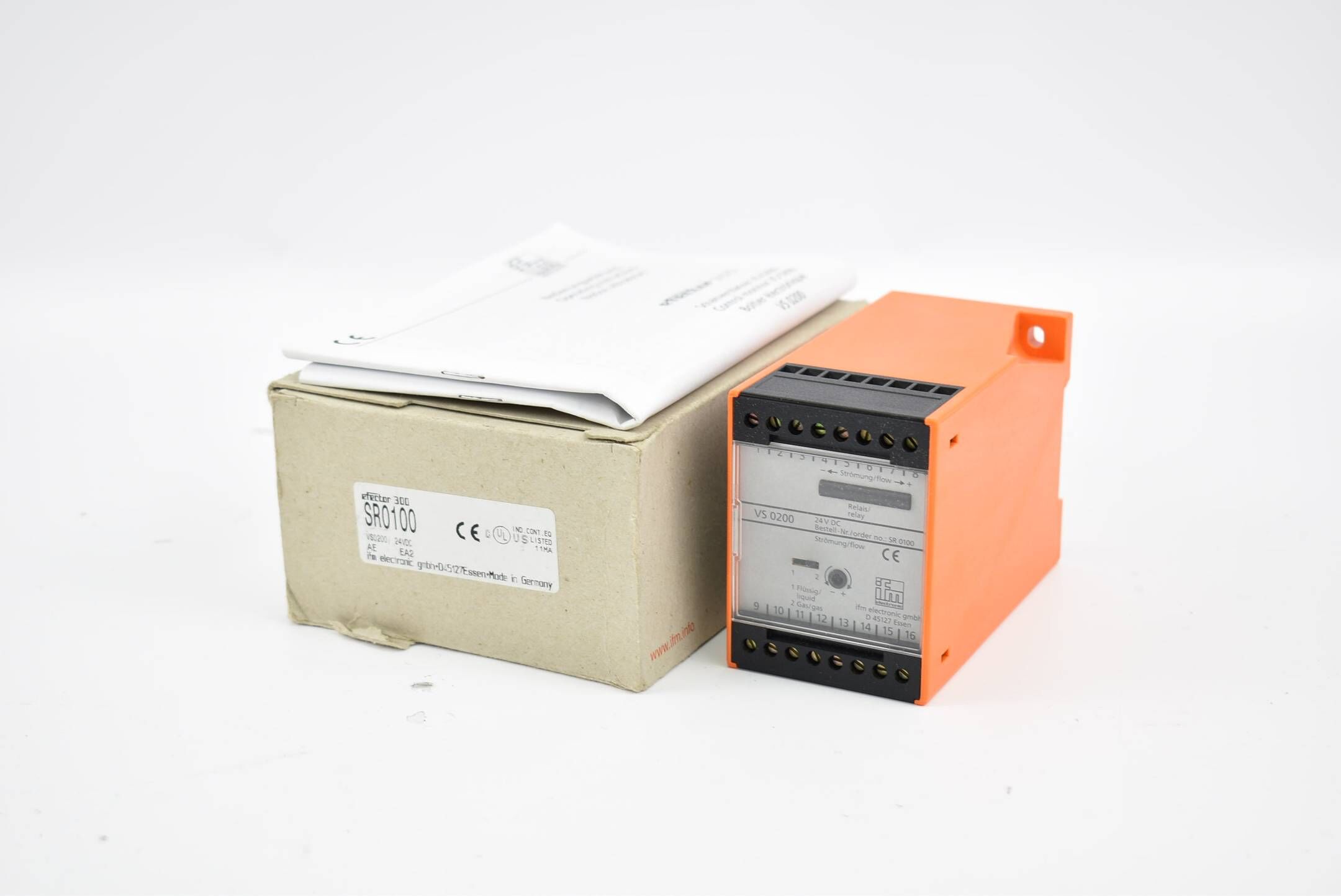 Ifm efector 300 Schaltverstärker VS0200 24 VDC SR0100
