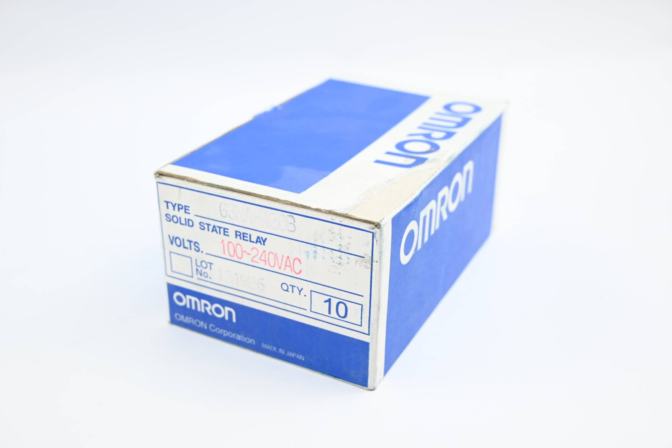Omron 10 Stück Halbleiterrelais 100/240 VAC ( G3NA-420B )