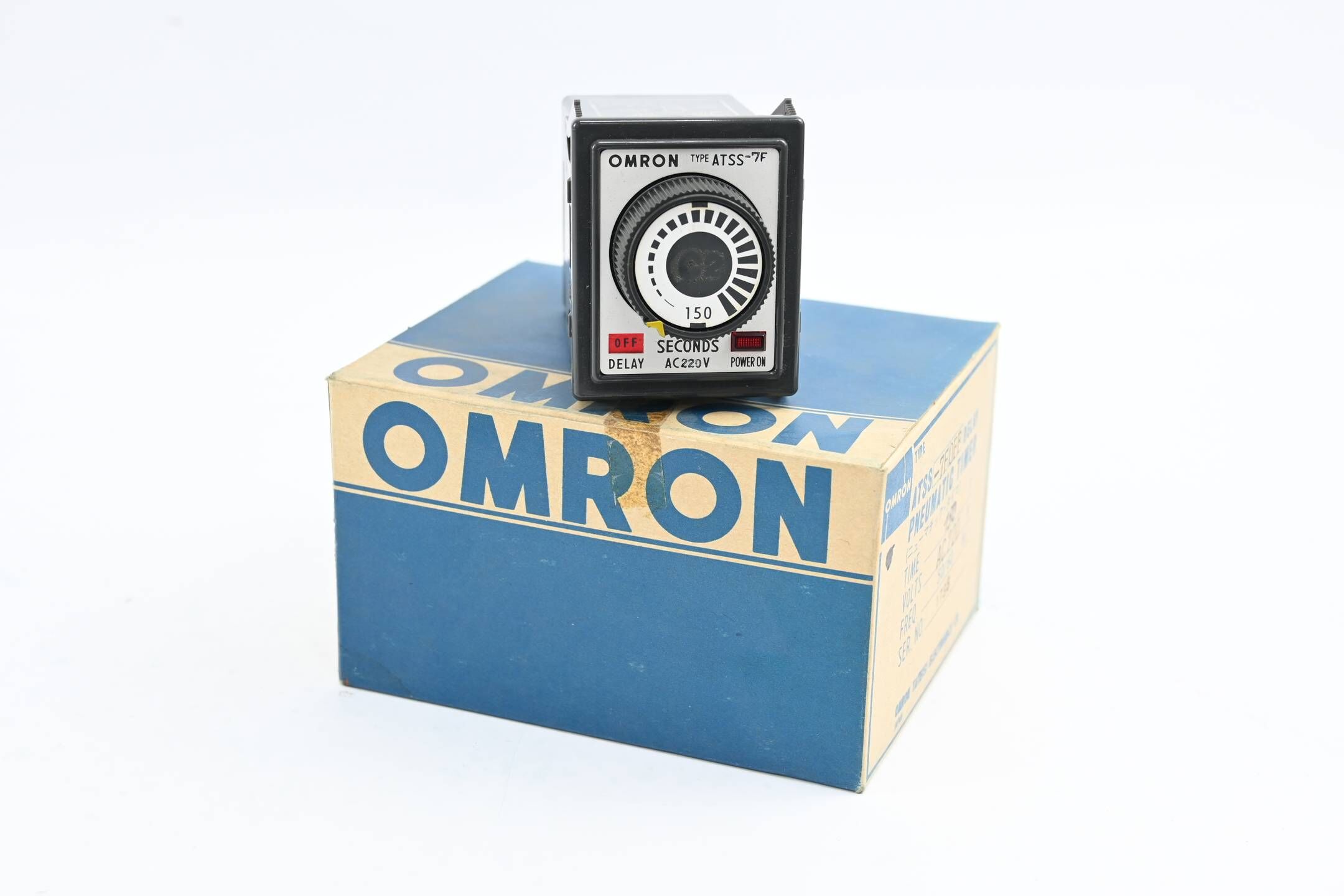Omron Pneumatik Timer Ausschaltverzögerung 150s 220 VAC ( ATSS-7F )