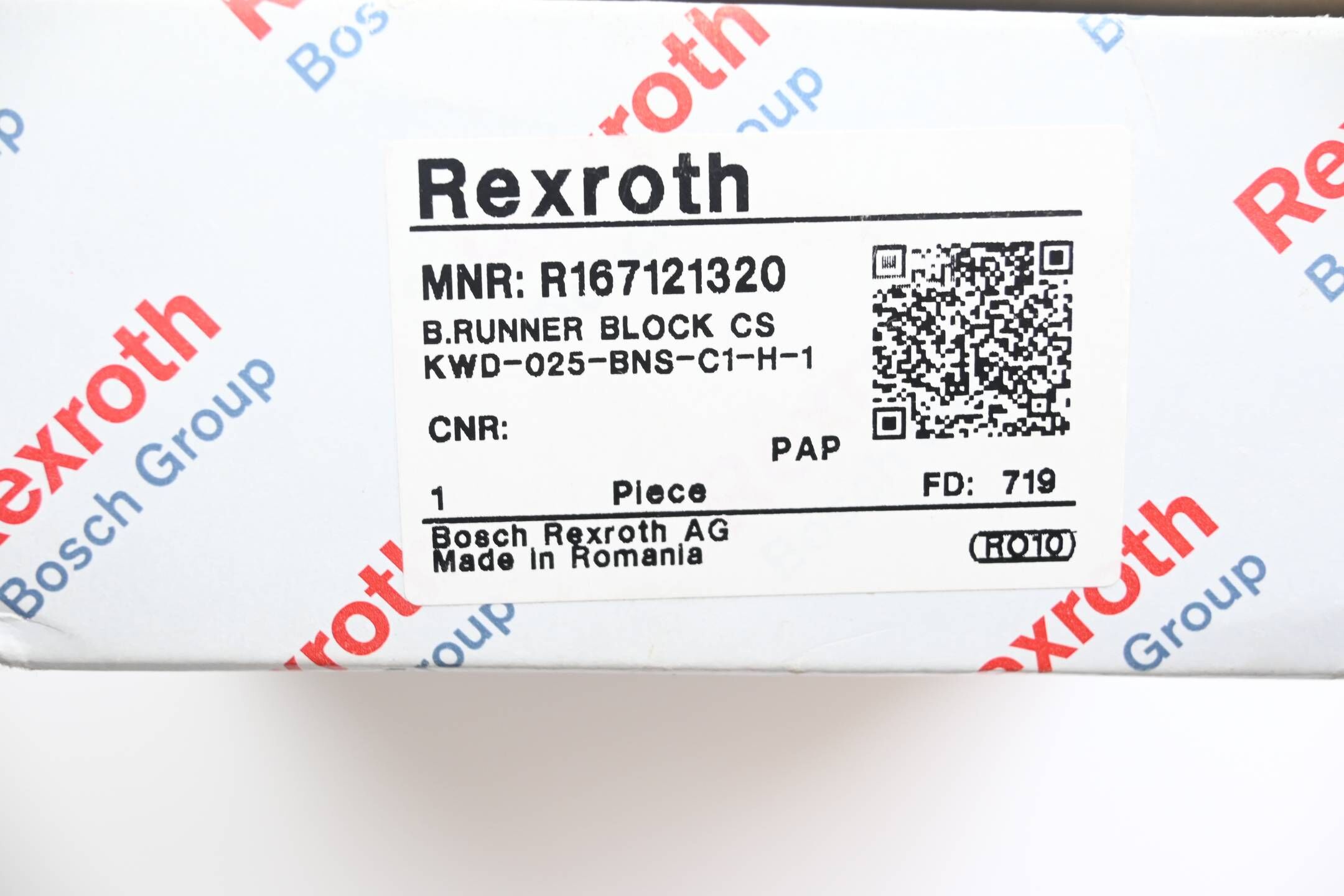 Rexroth Kugelwagen KWD-025-BNS-C1-H-1 ( R167121320 )