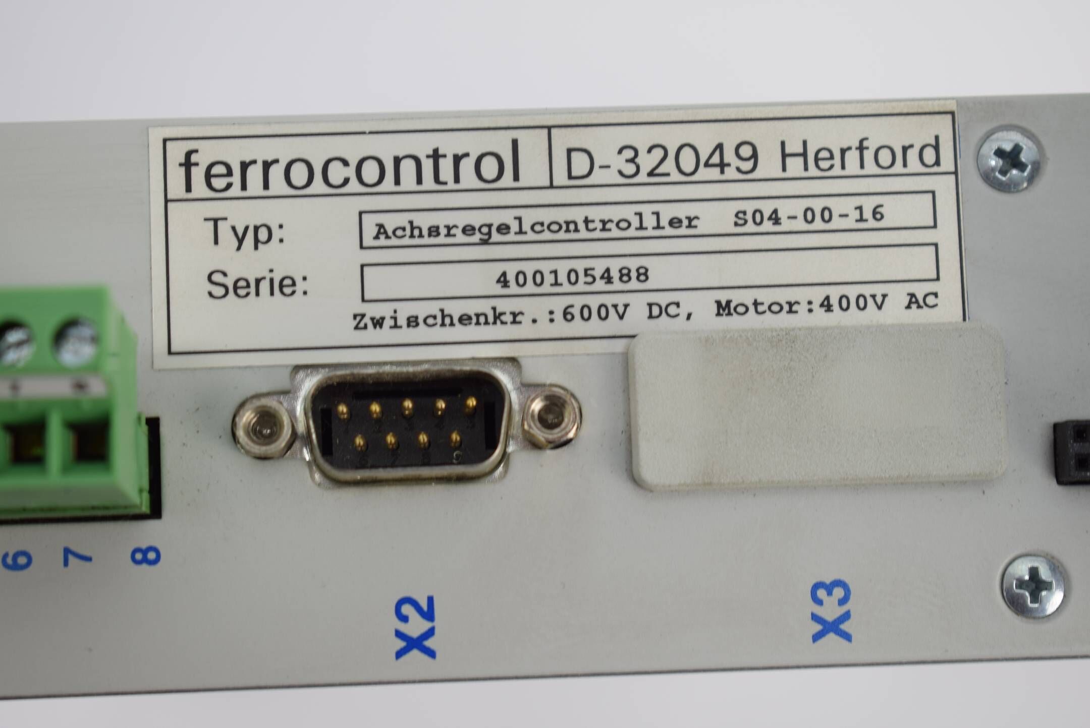 Ferrocontrol Achsregelcontroller S04-00-16 ( S040016 )