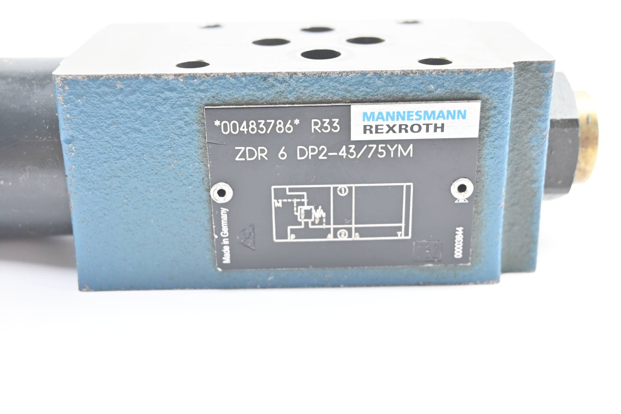 Mannesmann Rexroth Druckreduzierventil-Z ZDR6DP2-43/75YM ( R900483786 )