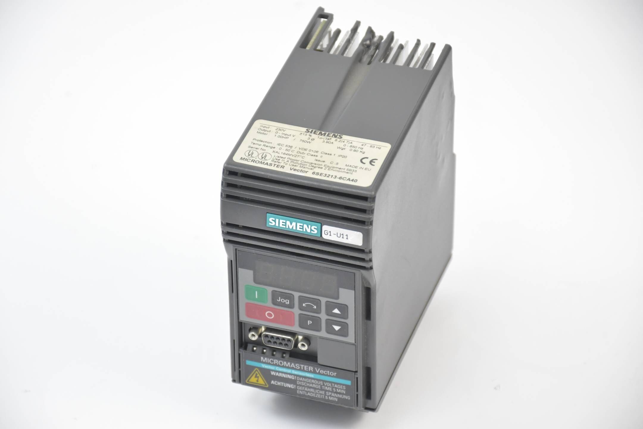 Siemens micromaster Vector MMV75/2 6SE3213-6CA40 ( 6SE3 213-6CA40 )
