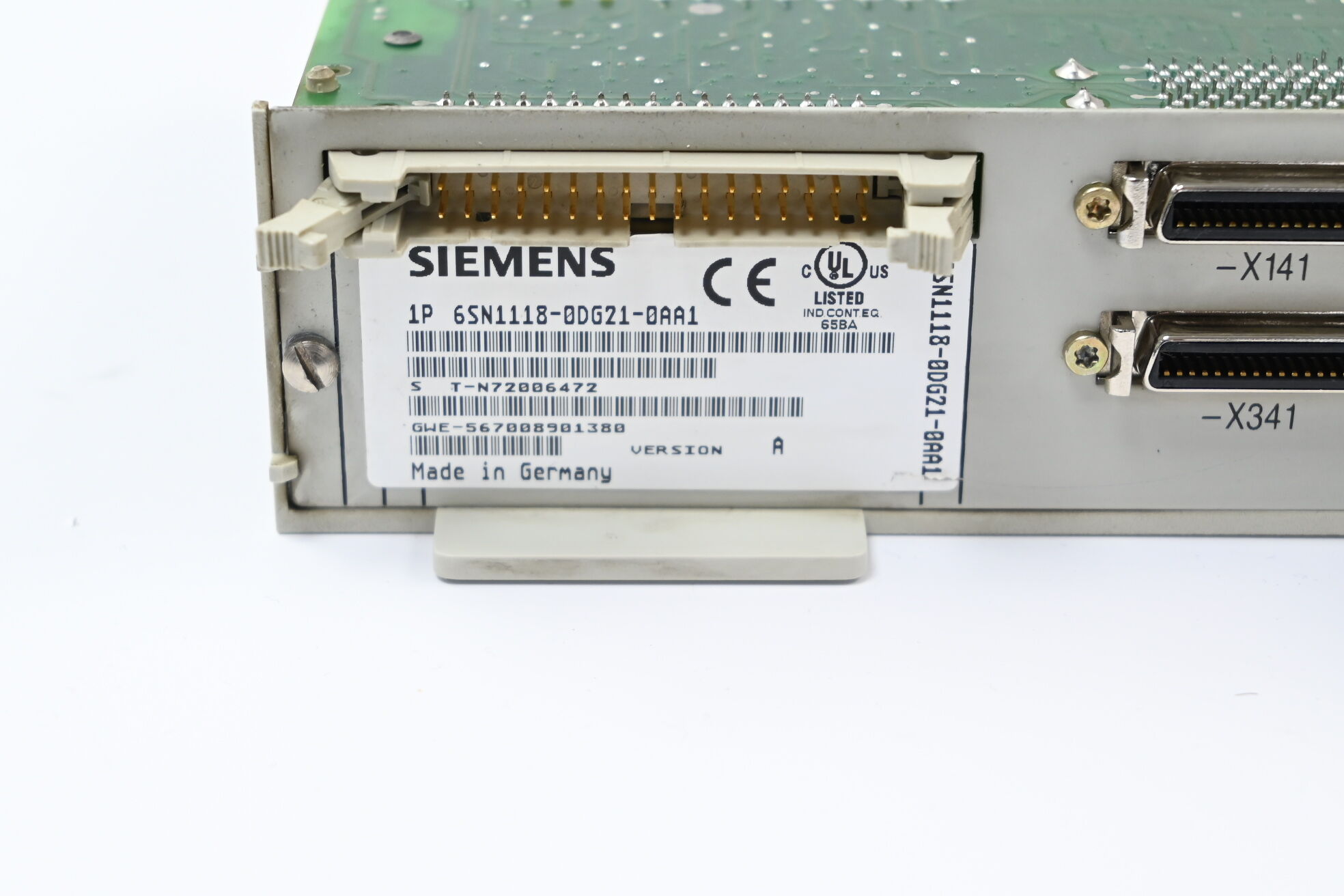 Siemens Simodrive 611-D 6SN1118-0DG21-0AA1 ( 6SN1 118-0DG21-0AA1 ) Vers. A