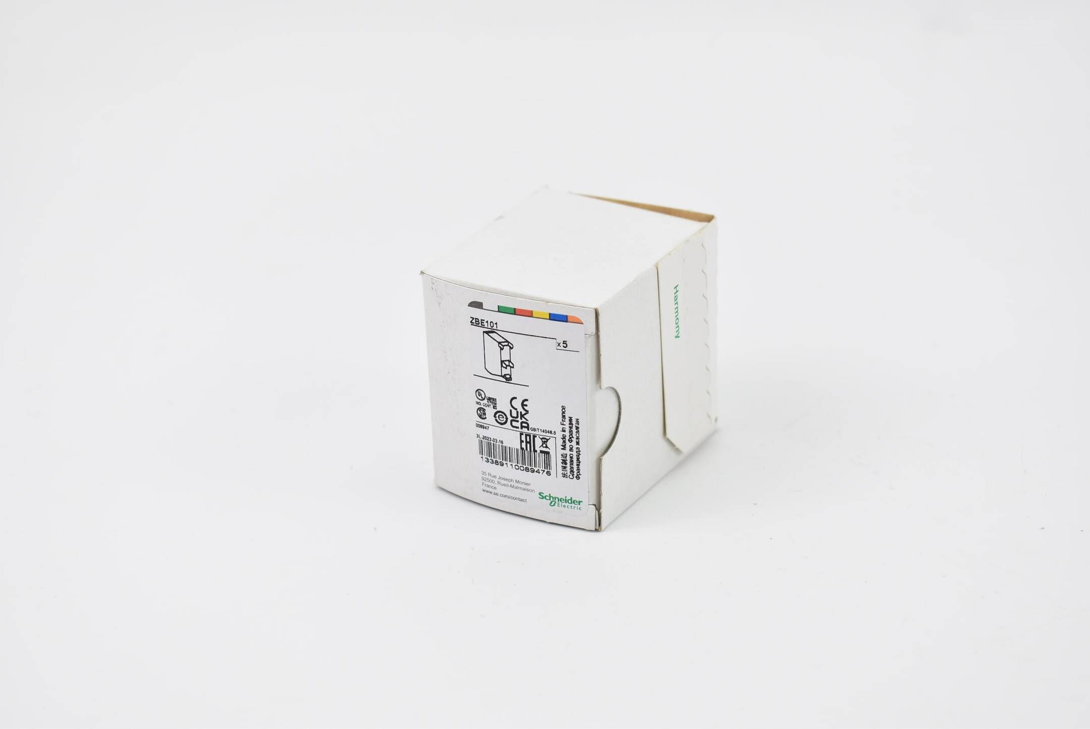 Schneider electric Hilfsschalterblock 5 Stück ZBE101