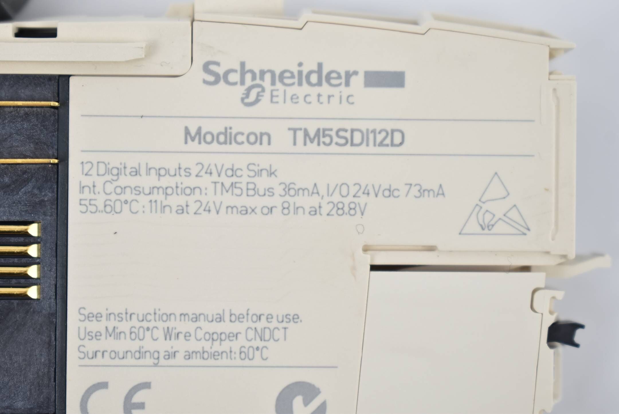 Schneider Electric Modicon TM5SDI12D + TM5ACBM11 + TM5ACTB12