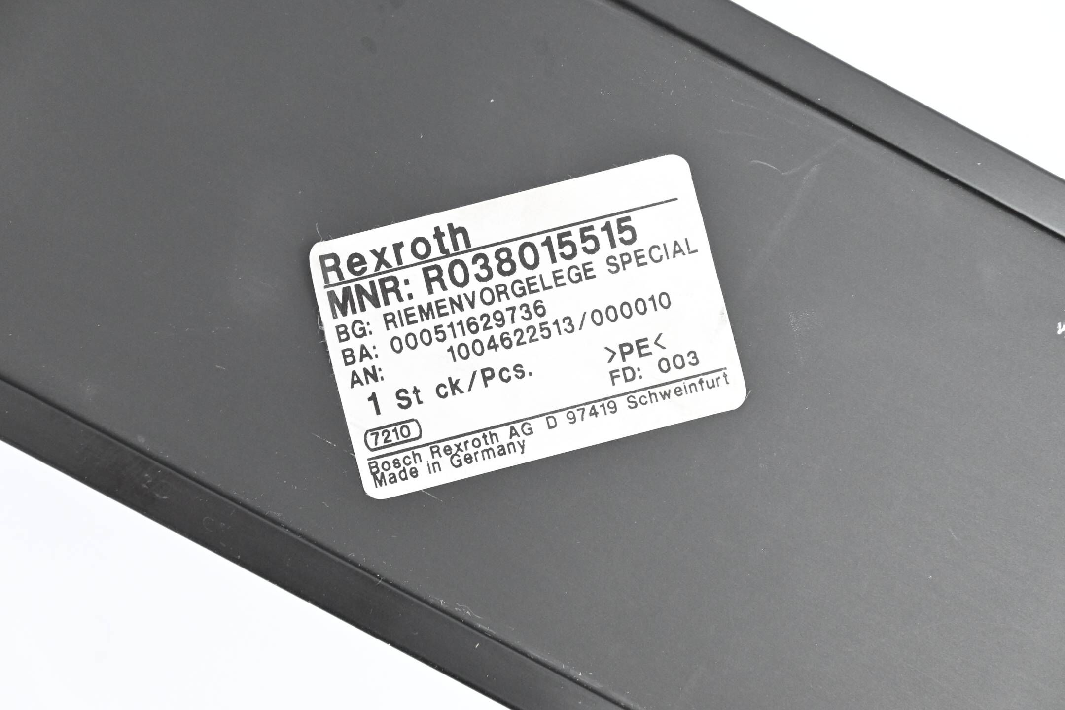 Rexroth Riemenvorgelege Special BG R038015515