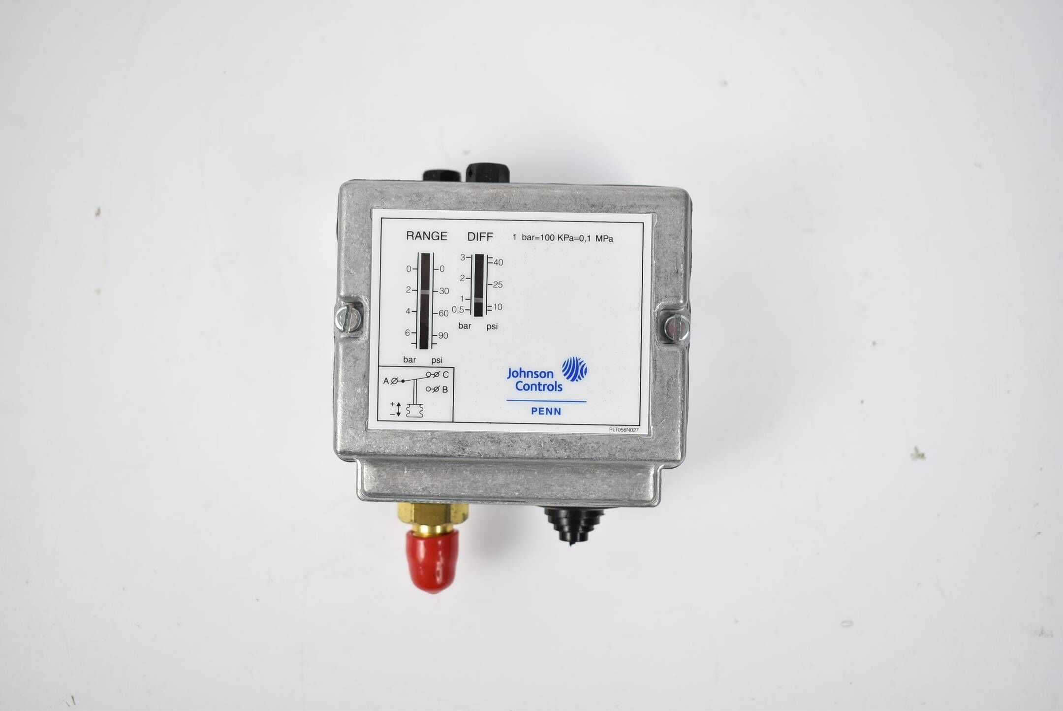 Johnson controls Druckschalter max 22 bar 400 V P77AAA-9300