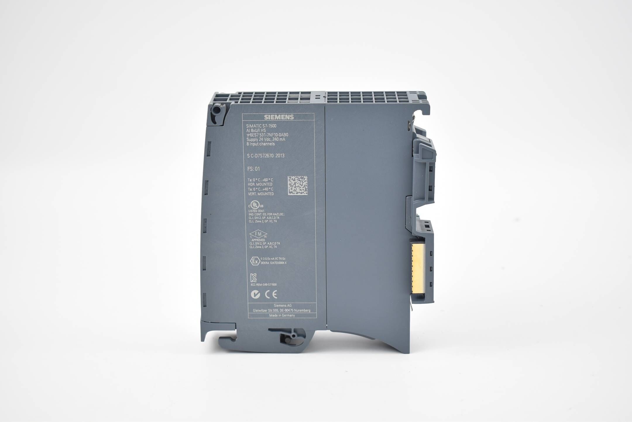 Siemens simatic S7-1500 AI 6ES7 531-7NF10-0AB0 ( 6ES7531-7NF10-0AB0 ) E01