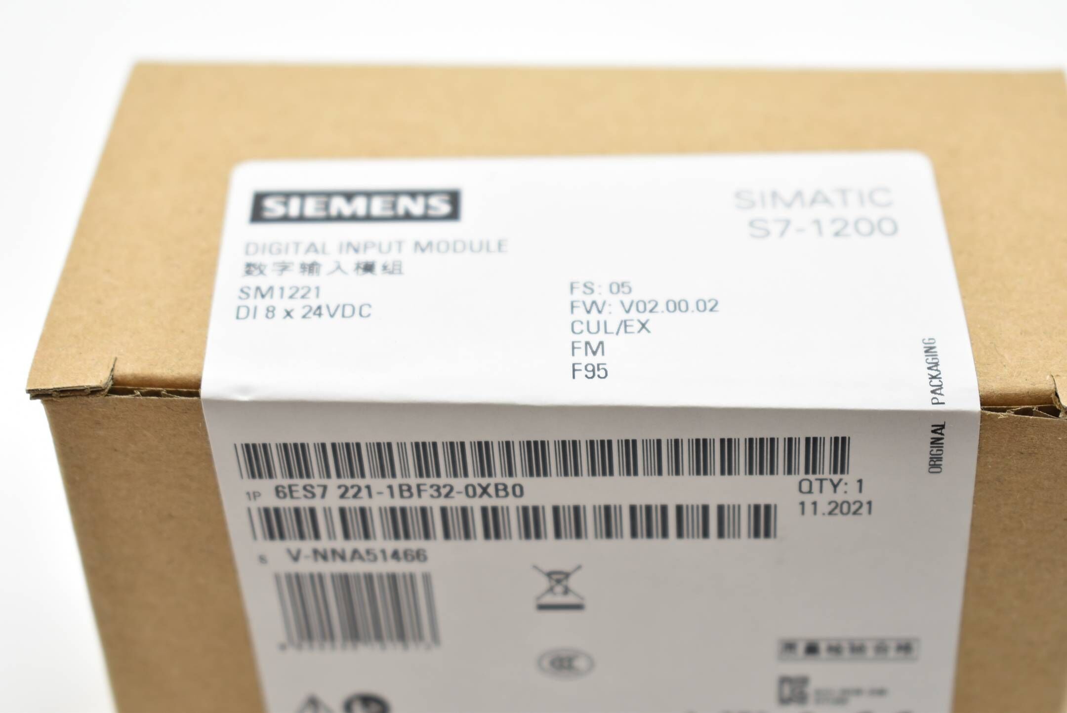 Siemens Simatic S7-1200 6ES7221-1BF32-0XB0 ( 6ES7 221-1BF32-0XB0 ) 