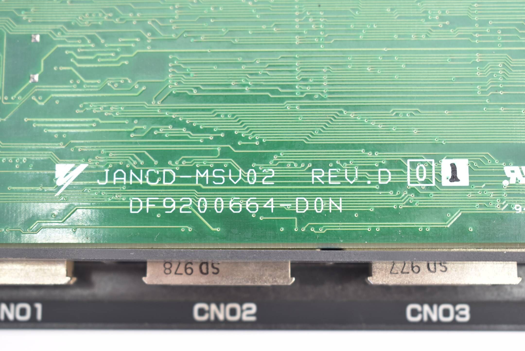 Yaskawa JANCD-MSV01B Rev. F01 + JANCD-MSV02 Rev. D01 + JANCD-MFC04-2 Rev. B