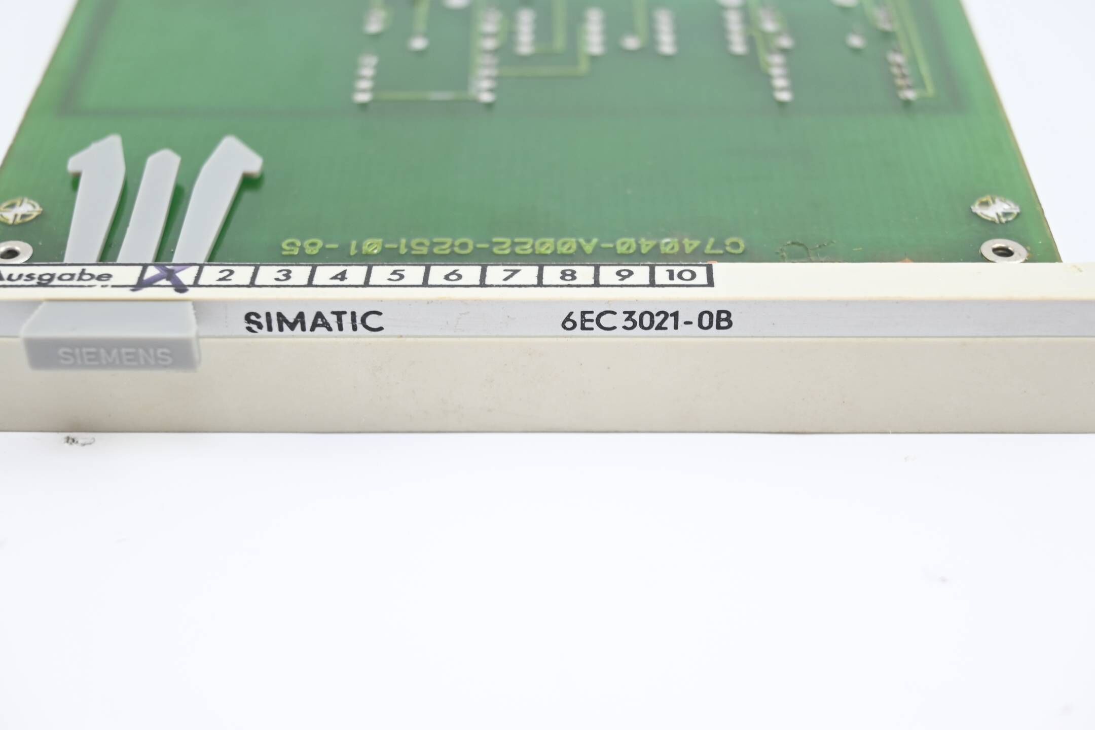 Siemens Simatic C3 Flachbaugruppe 6EC3021-0B ( 6EC3 021-0B )