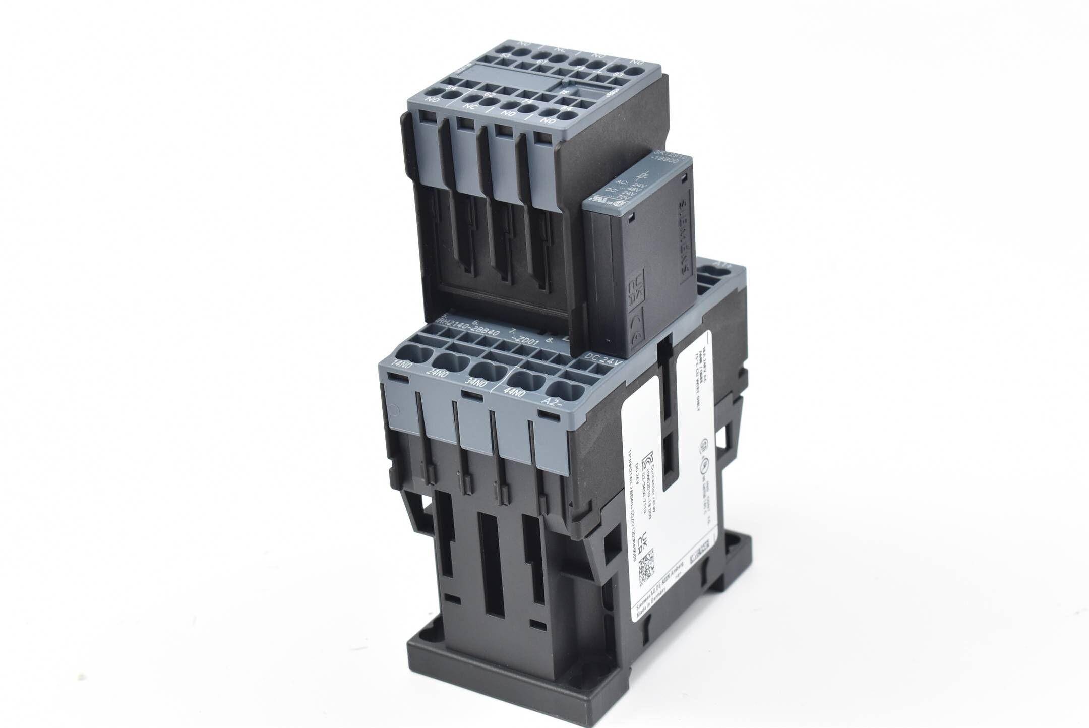 Siemens Sirius Hilfsschütz 3RH2140-2BB40 ( 3RH2 140-2BB40 ) inkl. 3RH2911-2GA31