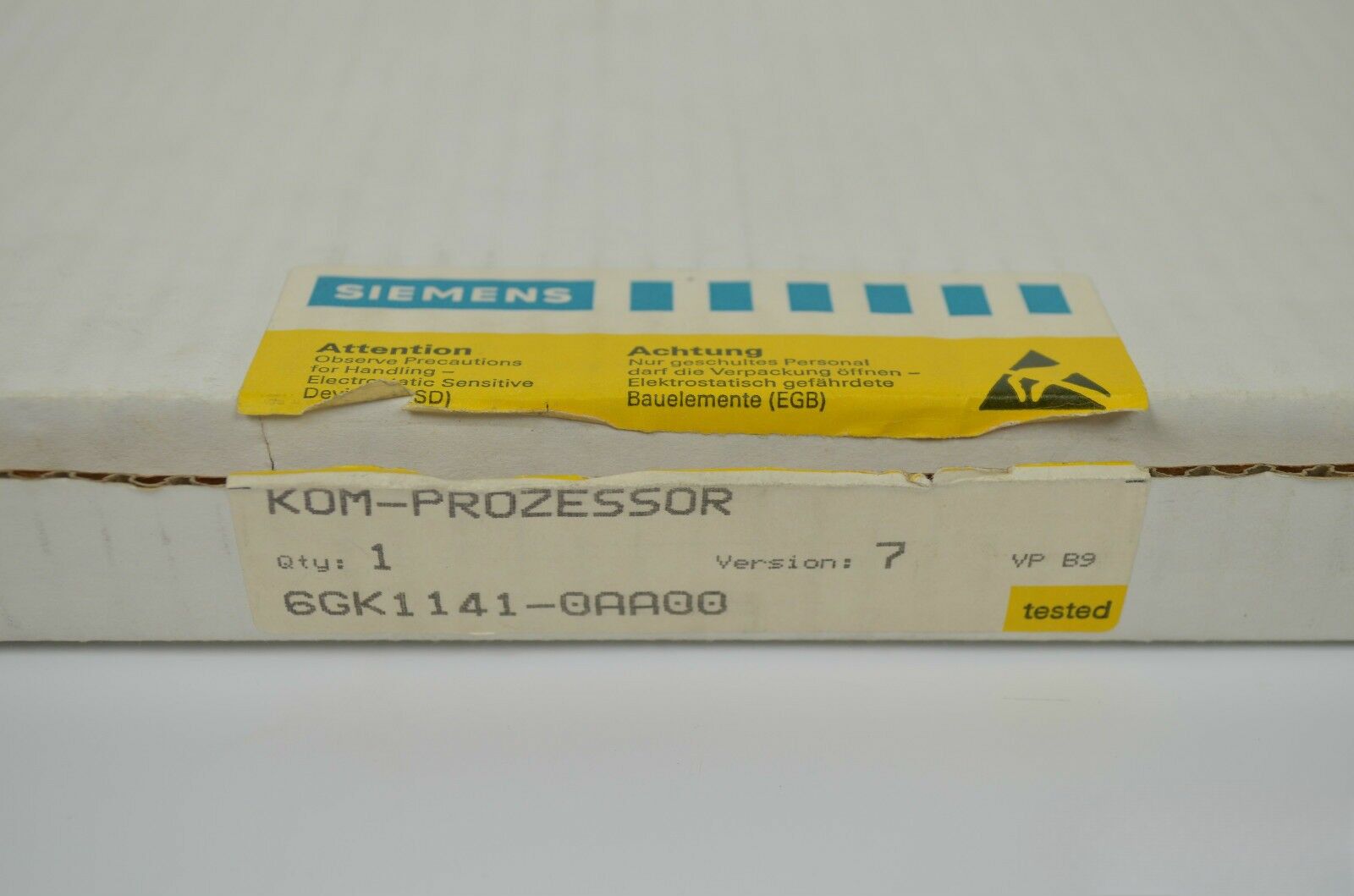 Siemens KOM-Prozessor 6GK1141-0AA00 // 6GK1 141-0AA00