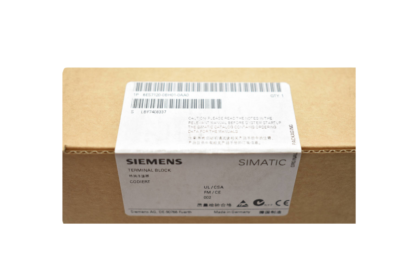 Siemens simatic S7 6ES7120-0BH01-0AA0 ( 6ES7120-0BH01-0AA0 )