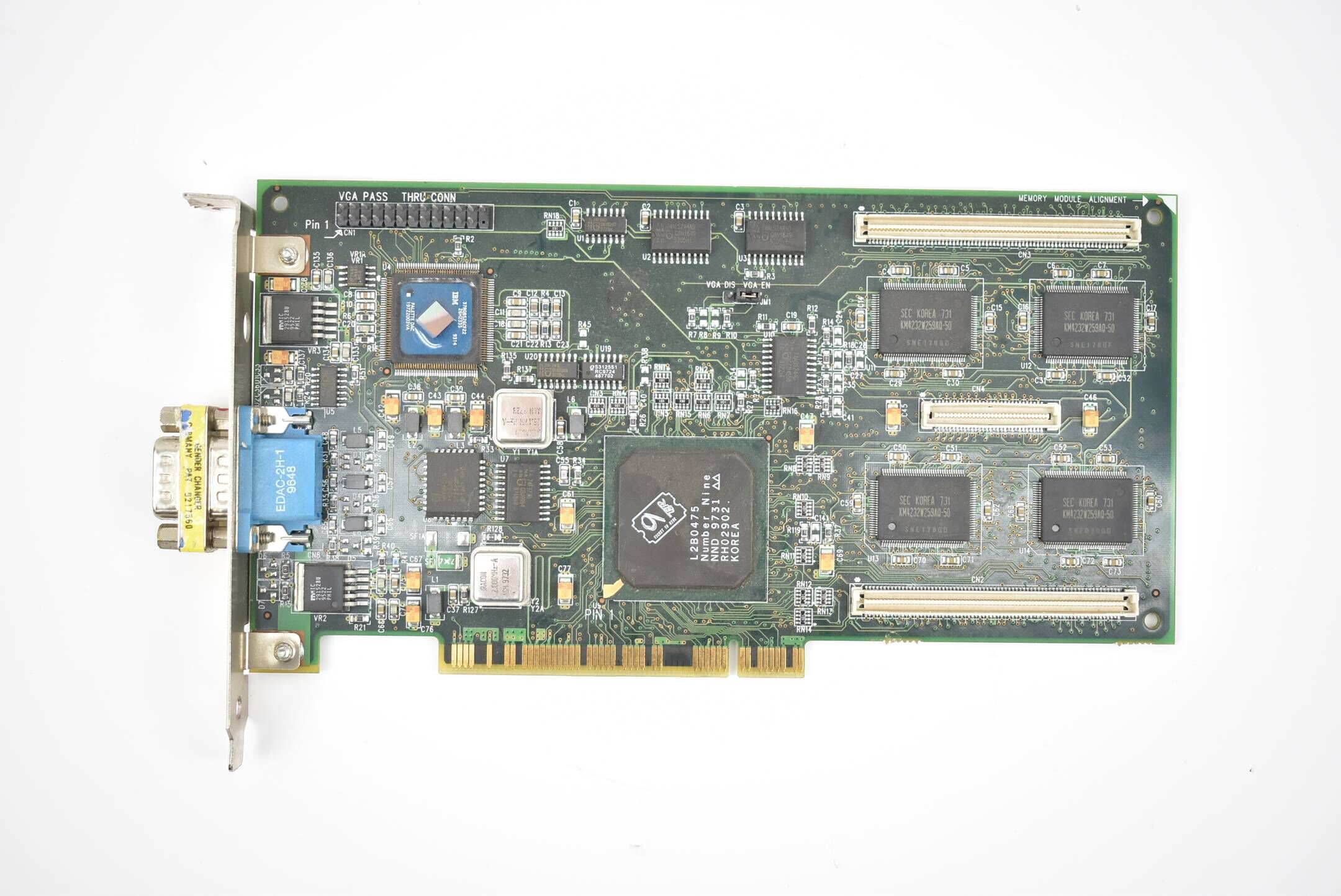 Number Nine Revolution 3D WRAM 4MB PCI Grafikkarte 01-328002-004