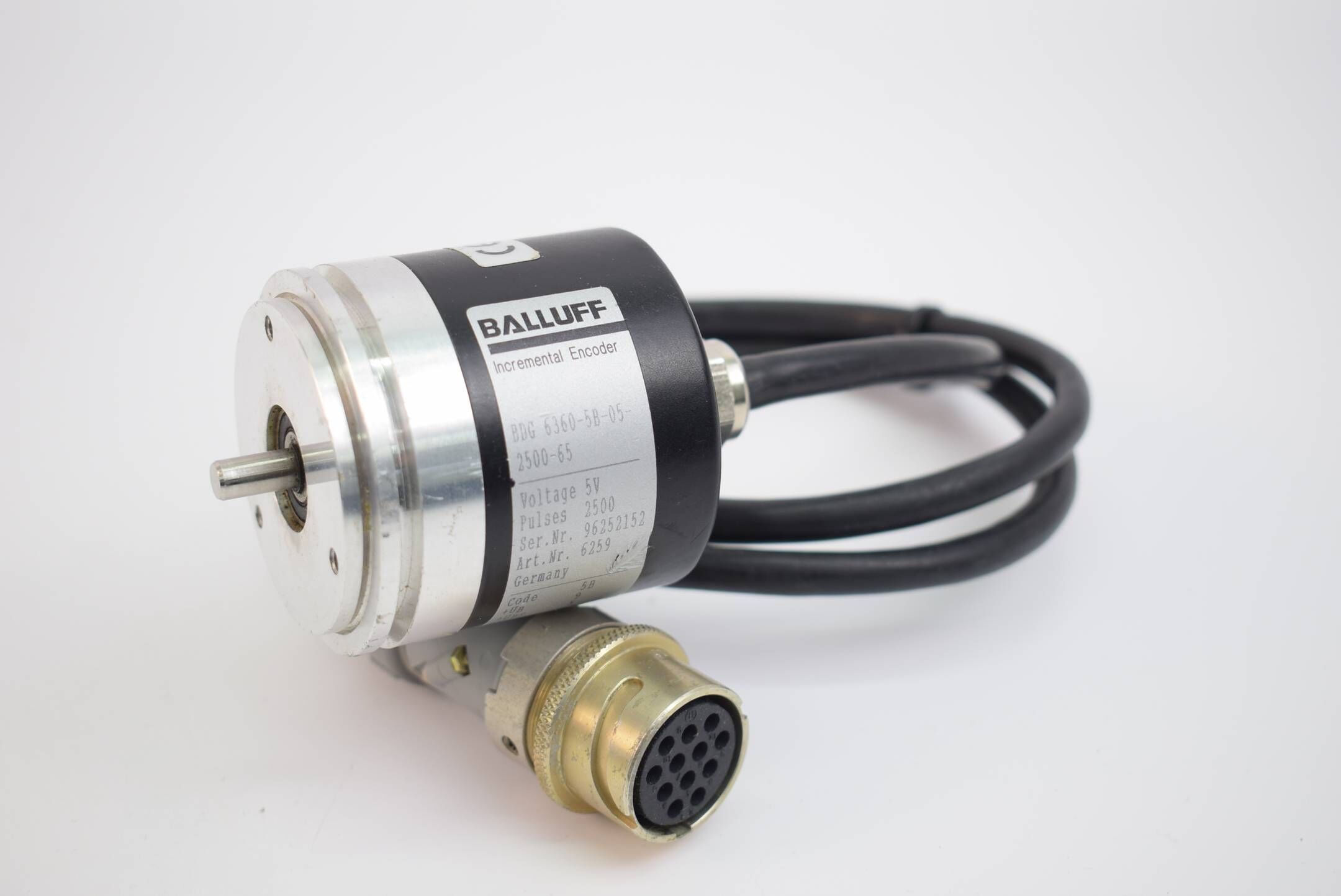 Balluff BDG Rotationsgeber 6360-5B-05-2500-65