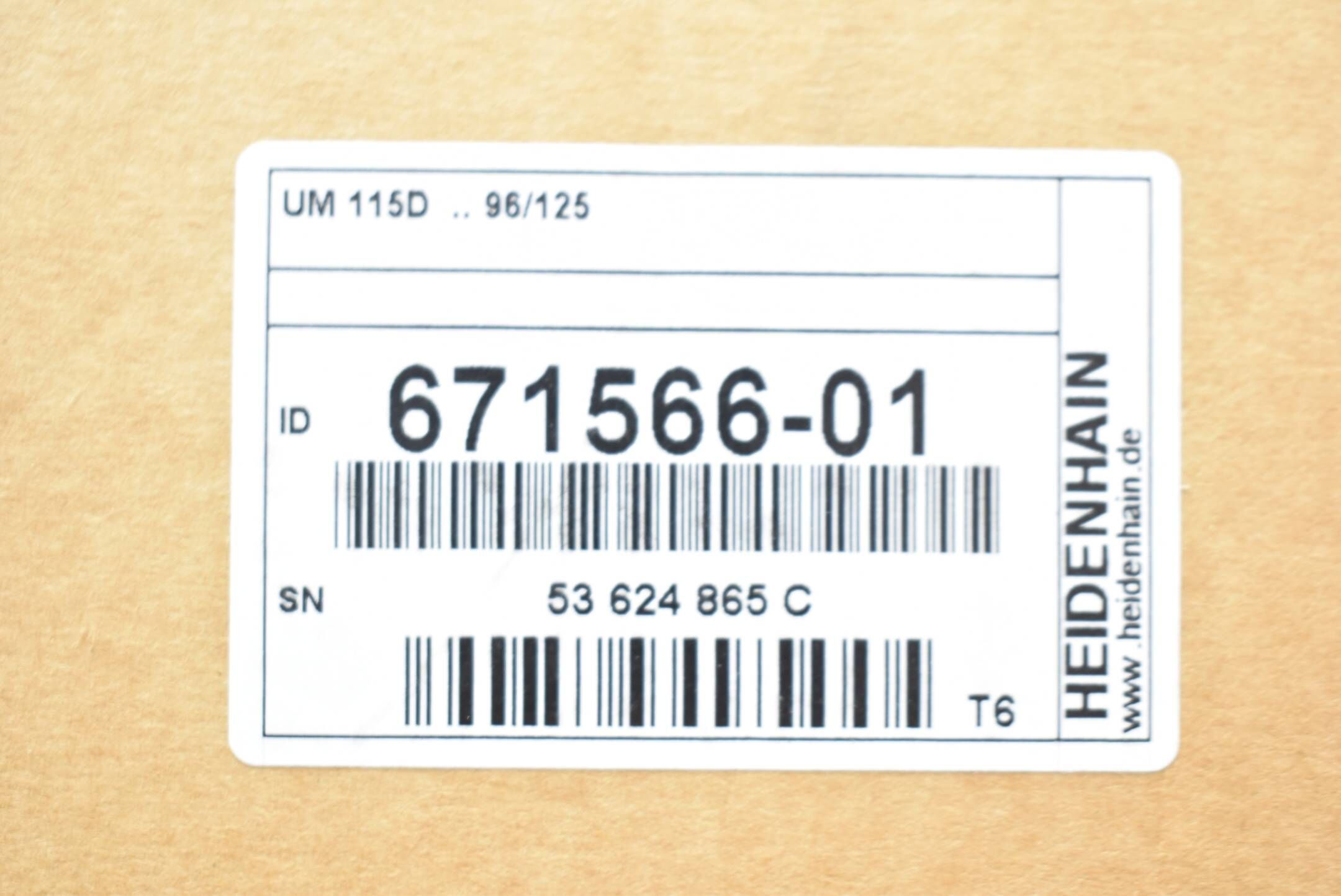 Heidenhain Umrichter - Leistungsmodul UM 115D ( 671566-01 ) Ver. T6