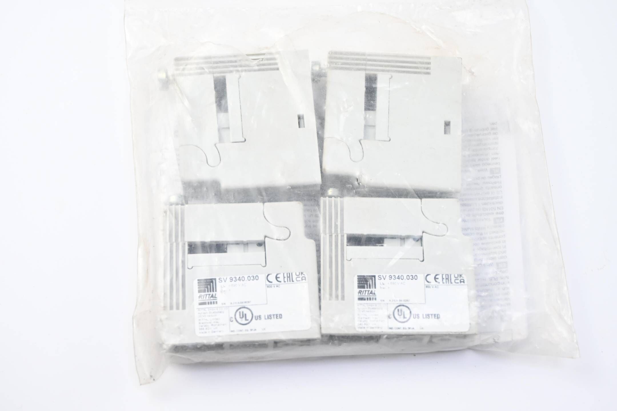 Rittal 4 Stück Sammelschiene SV 9340.030 ( SV 9340030 )