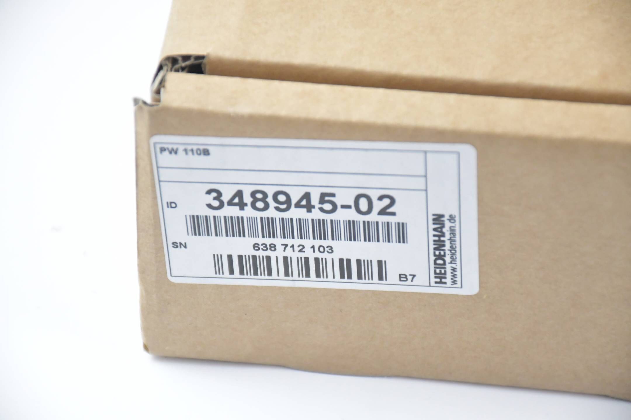 Heidenhain Pulswiderstandsmodul mit Temperaturschalter PW 110B / 348945-02 V. B7