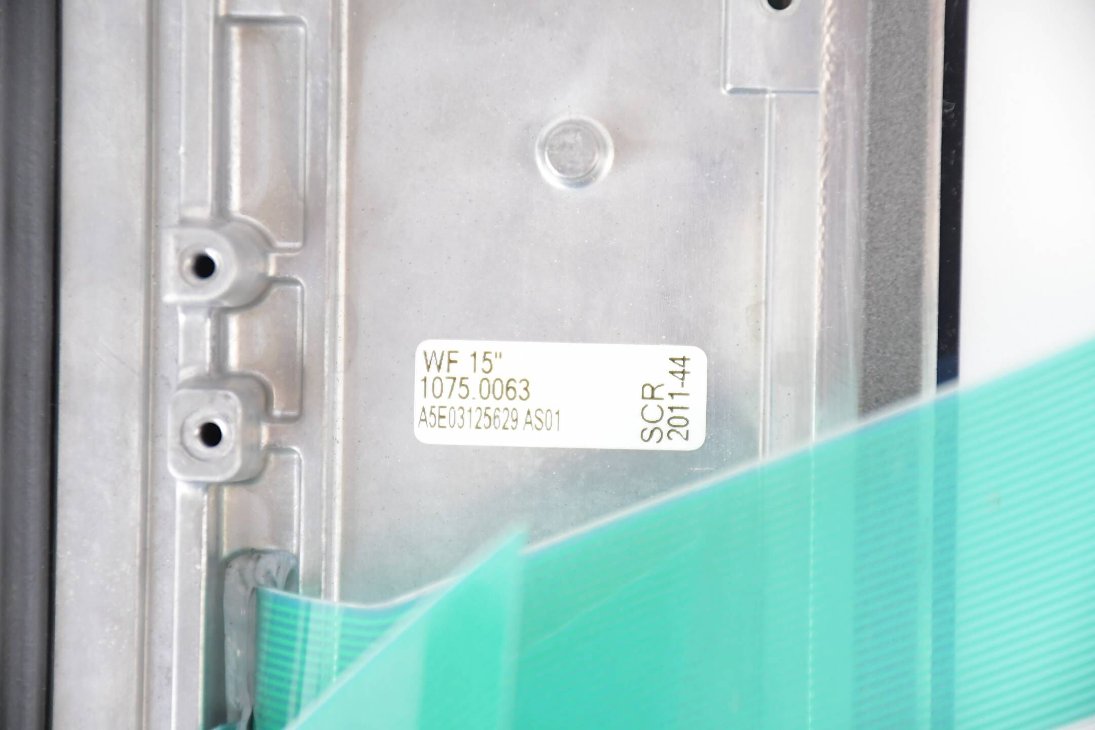 Siemens simatic HMI Ersatz Front WF 15" A5E03125629 AS01 SCR 2011