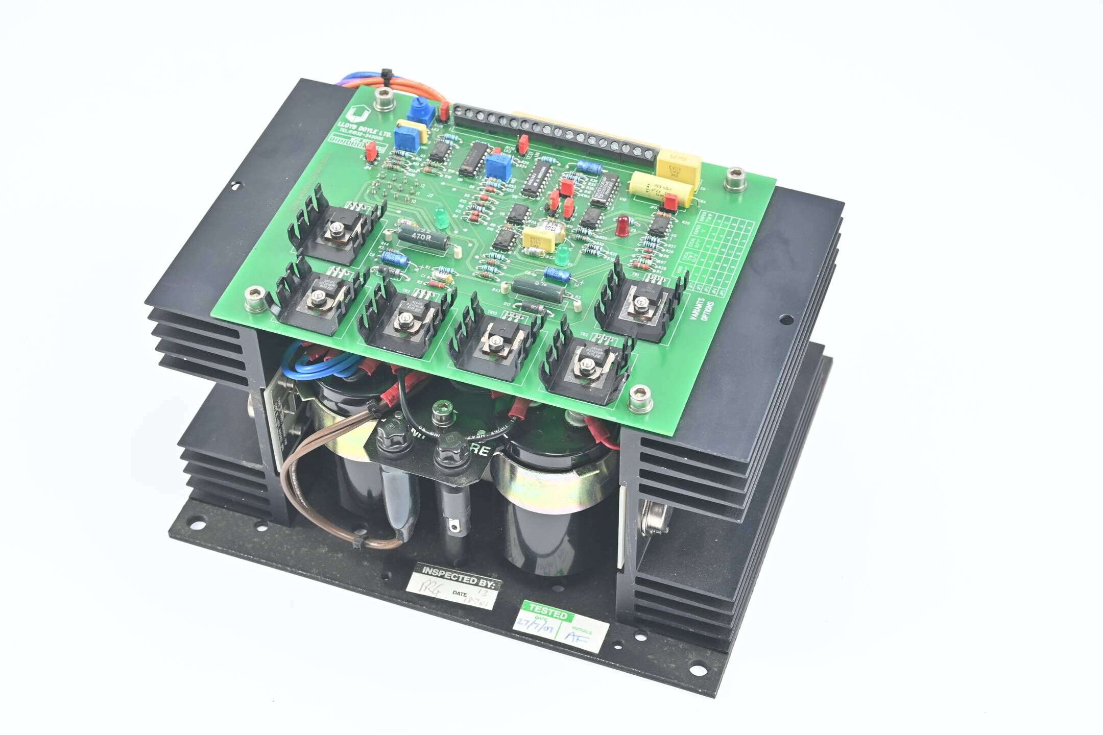 Lloyd Doyle LTD. Servo Amplifier 429/100/1 Ausgabe C
