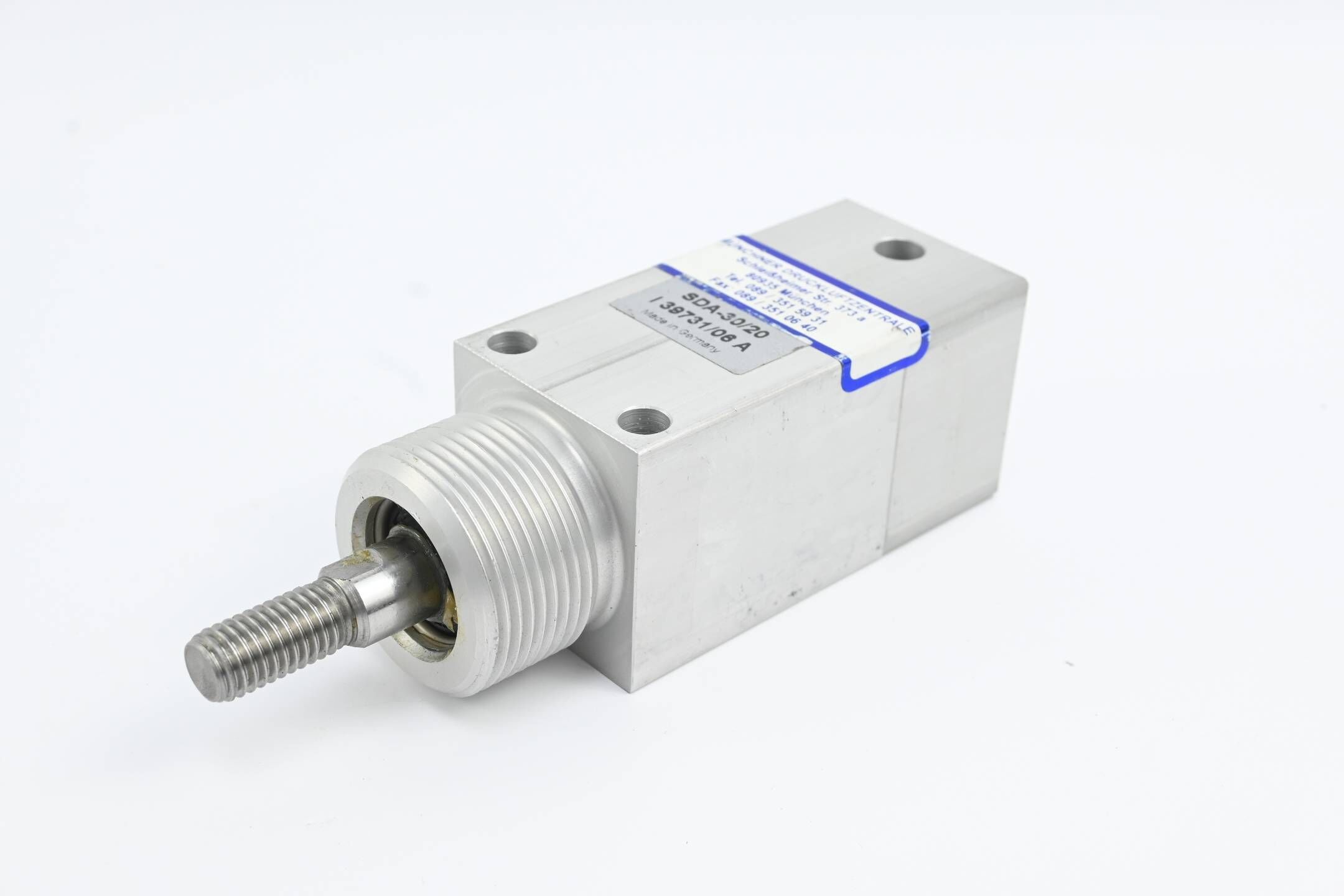 Münchner Druckluftzentrale Pneumatikzylinder SDA-30/20 ( I 39731/06 A )