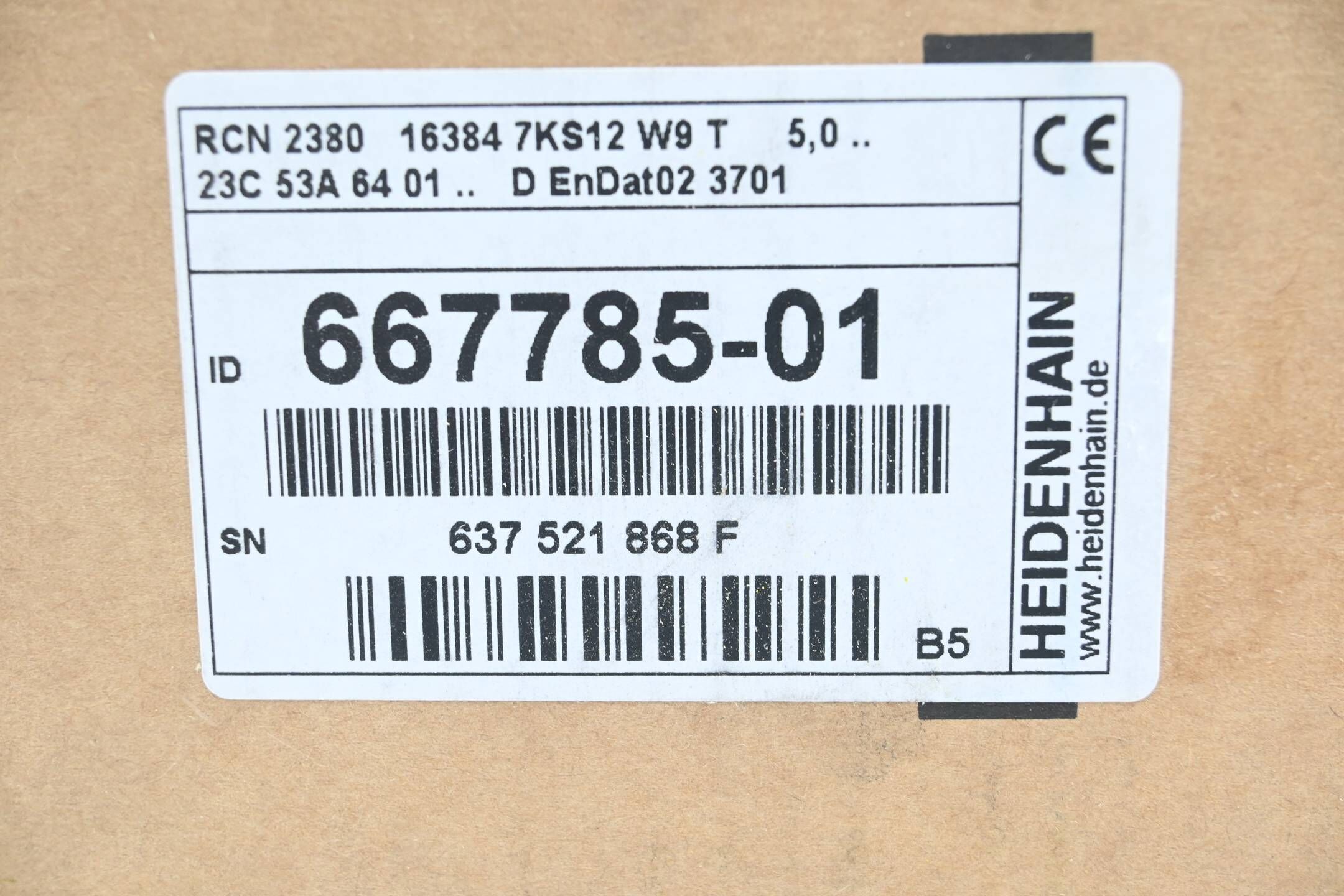 Heidenhain Drehgeber Encoder RCN 2380 ( 667785-01 ) Ver. B5