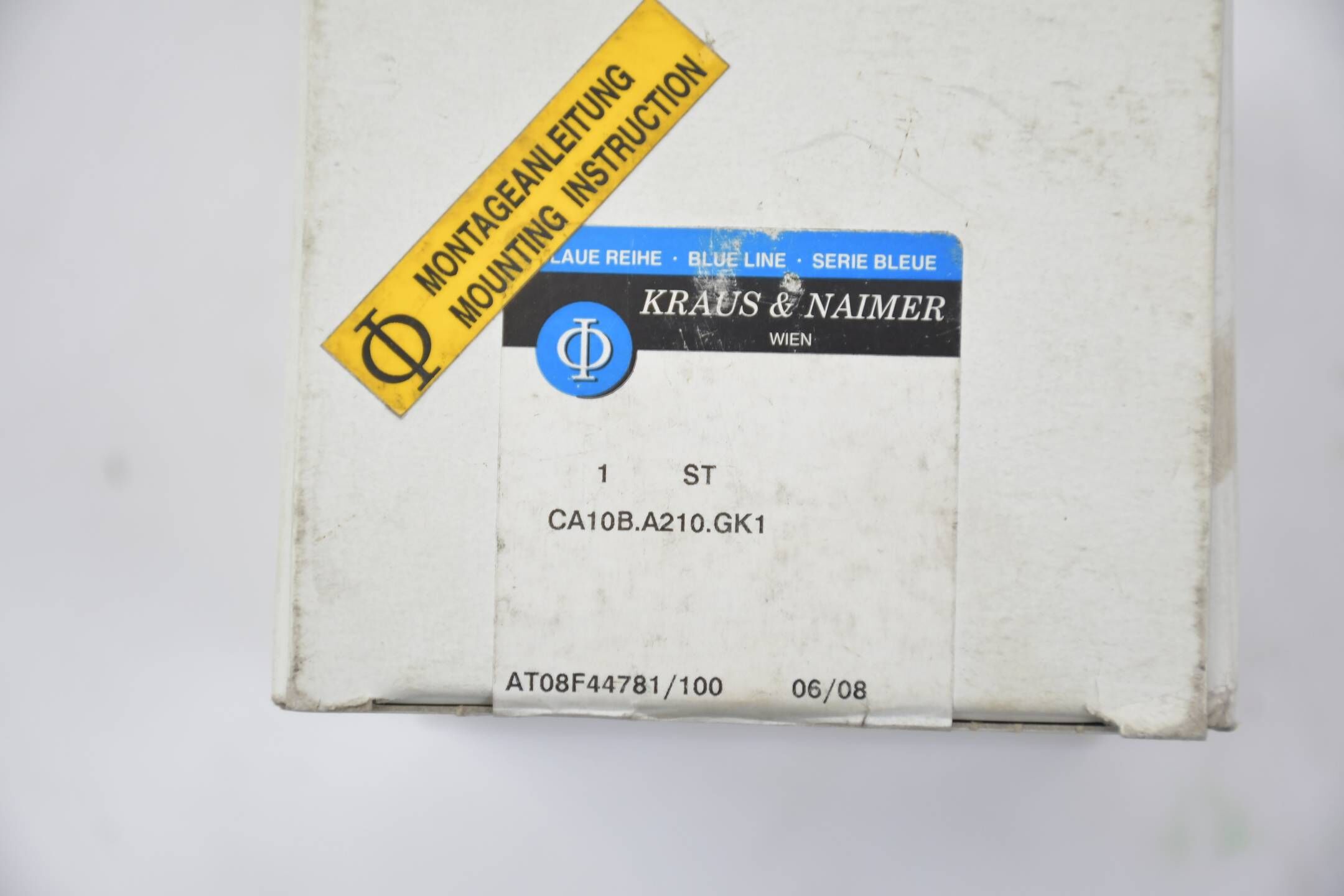 Kraus & Naimer Schalter CA10B.A210.GK1 ( AT08F44781/100 )