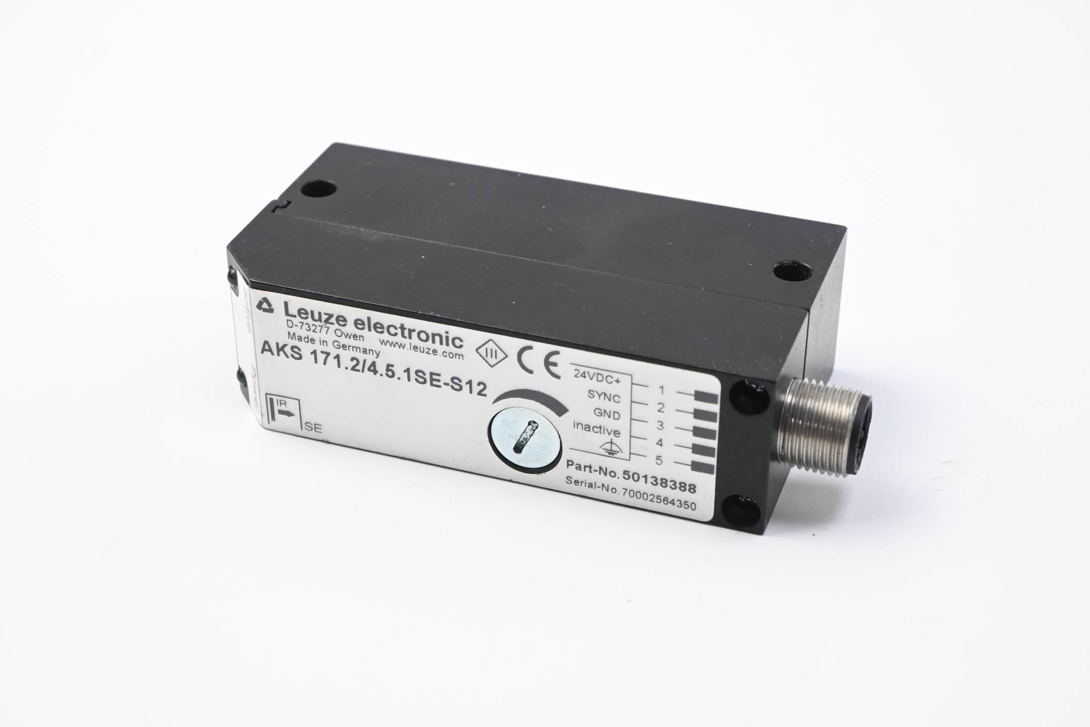 Leuze Electronic Sender Lichtvorhang AKS 171.2/4.5.1SE-S12 ( 50138388 )