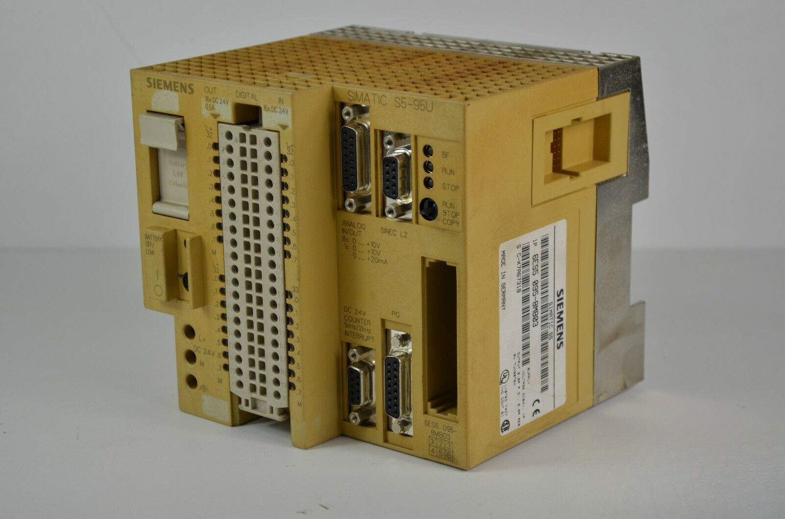 Siemens simatic S5-95U 6ES5 095-8MB03 ( 6ES5095-8MB03 )