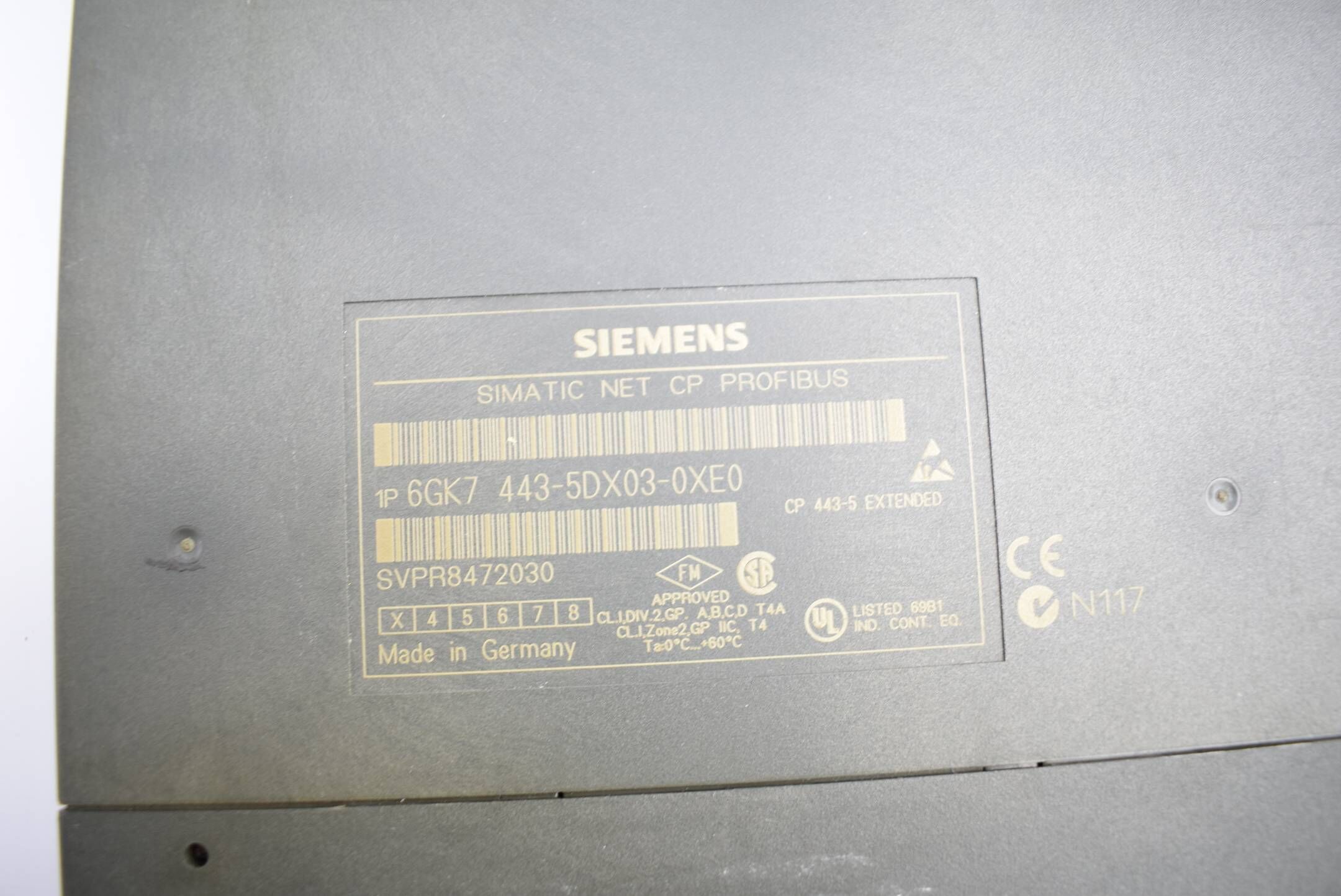Siemens simatic NET CP 6GK7 443-5DX03-0XE0 ( 6GK7443-5DX03-0XE0 ) E3