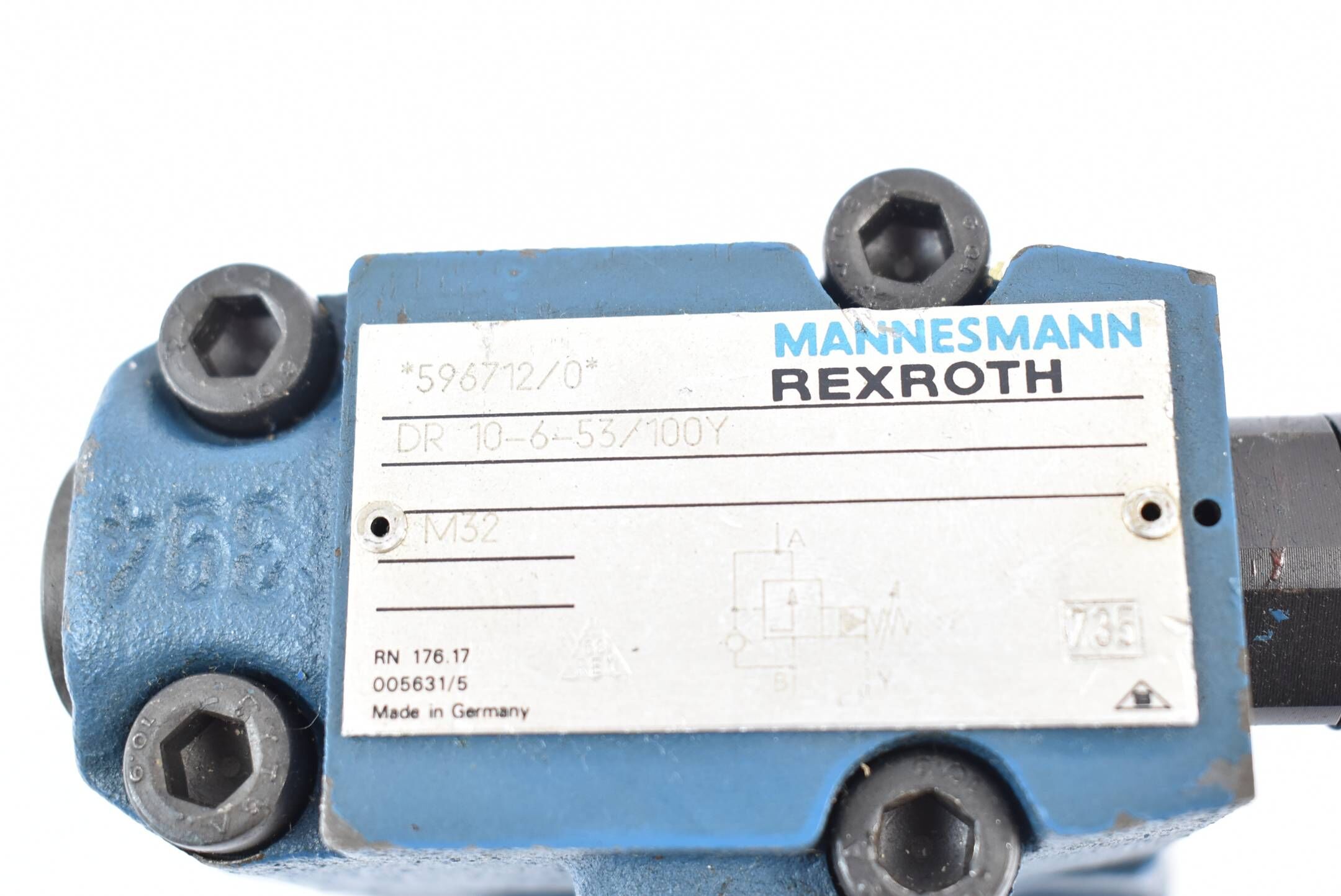 Mannesmann Rexroth Druckreduzierventil DR 10-6-53/100Y ( R900596712 )