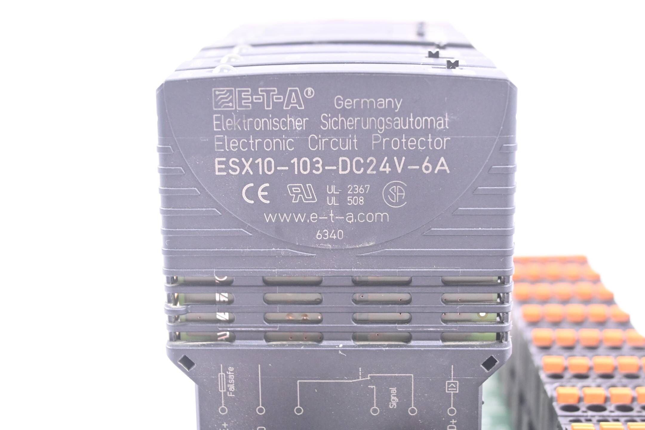 E-T-A ETA Stromverteilungssystem konfiguriert SVS02-08 inkl. ESX10 + SB-S11