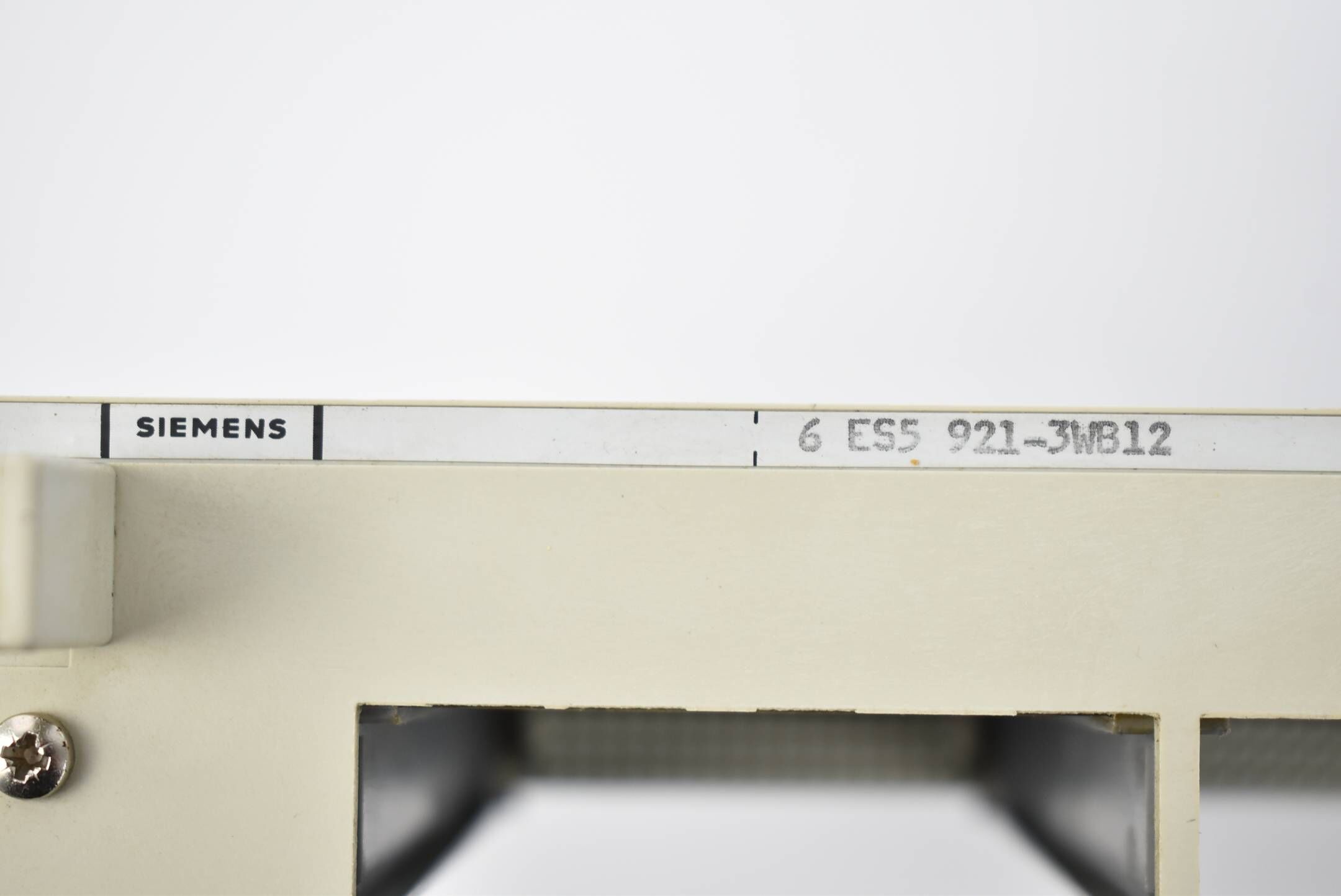 Siemens Simatic S5 Zentralbaugruppe 921 6ES5921-3WB12 ( 6ES5 921-3WB12 ) E. A