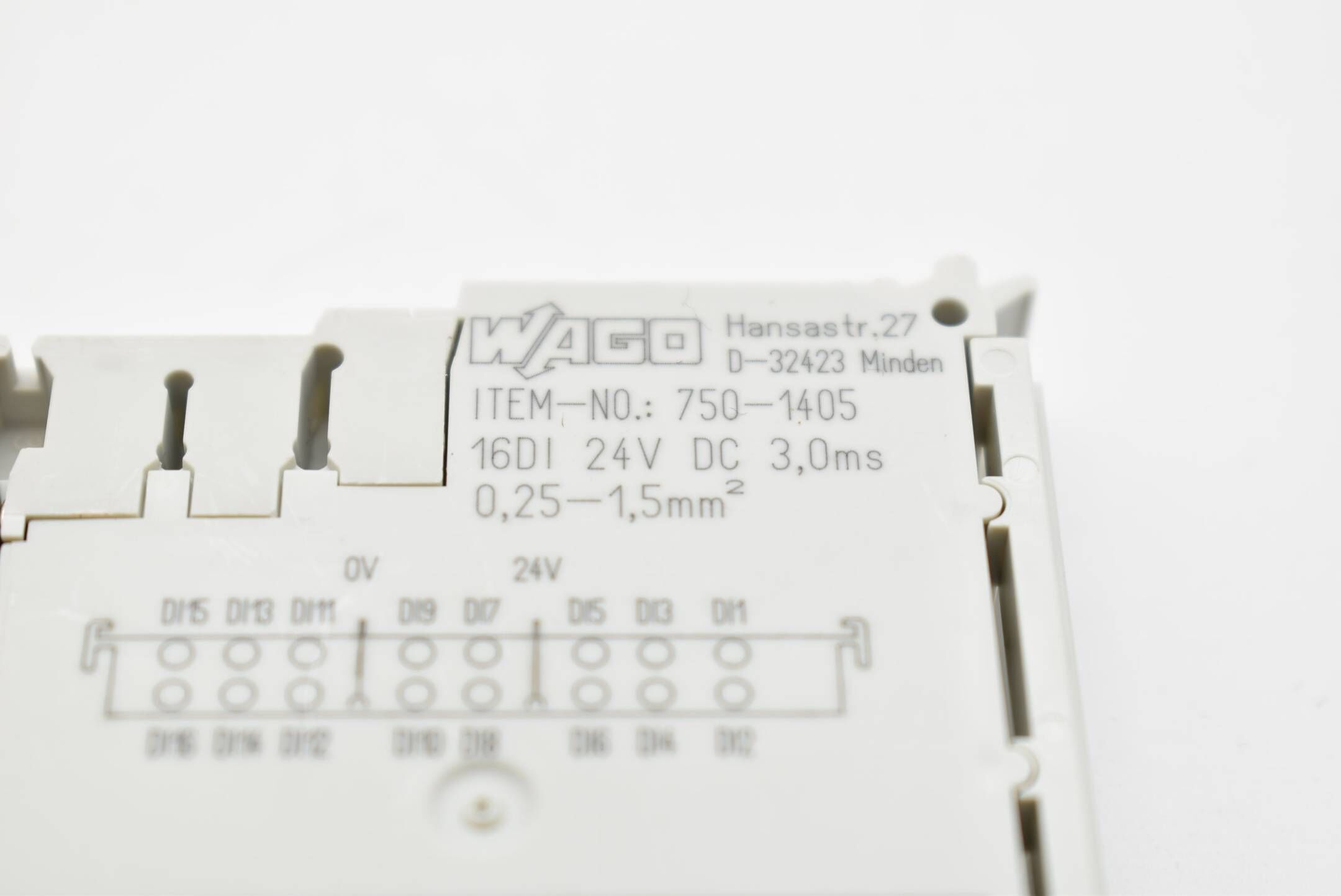Wago 16DI 24V DC 750-1405