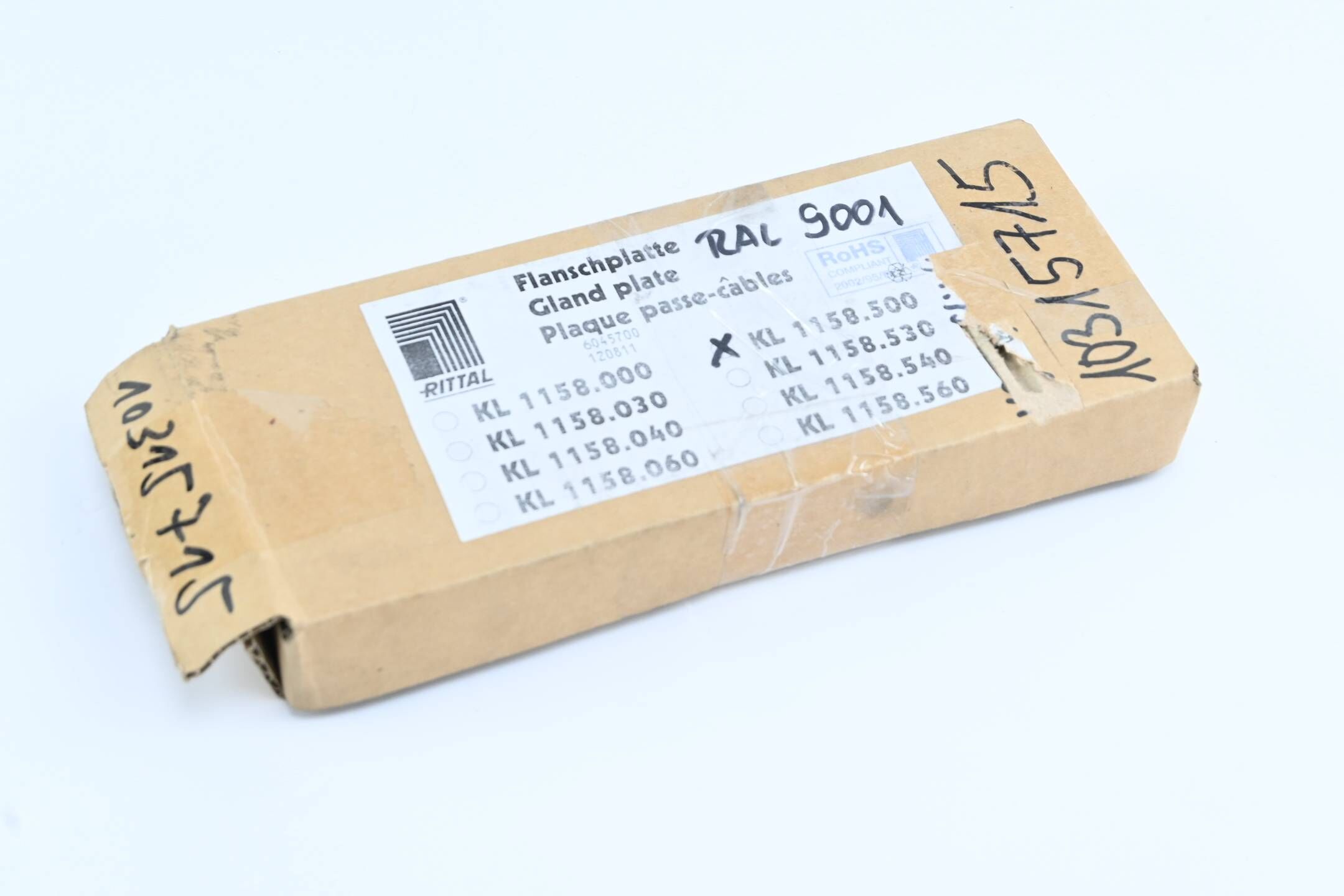 Rittal 5 Stück Metall-Flanschplatte SZ 1158.500