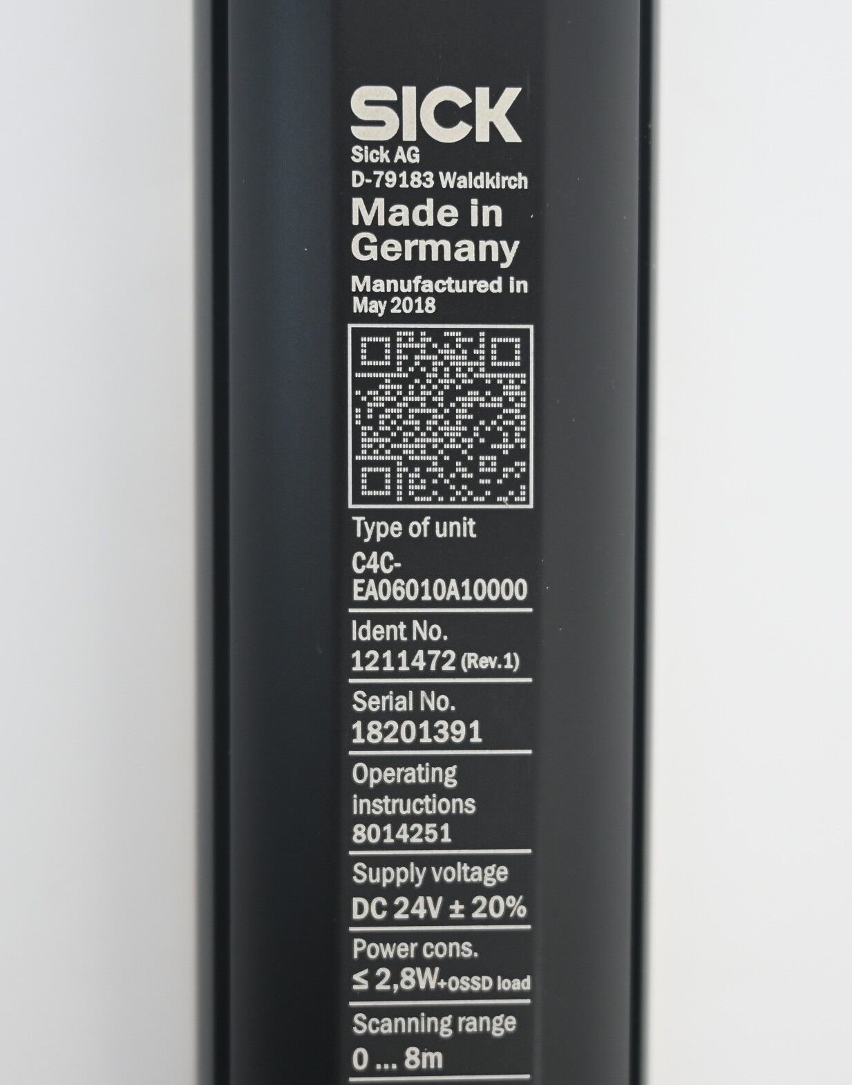 Sick Sicherheitslichtvorhang Sender C4C-EA06010A10000 ( 1211472 )