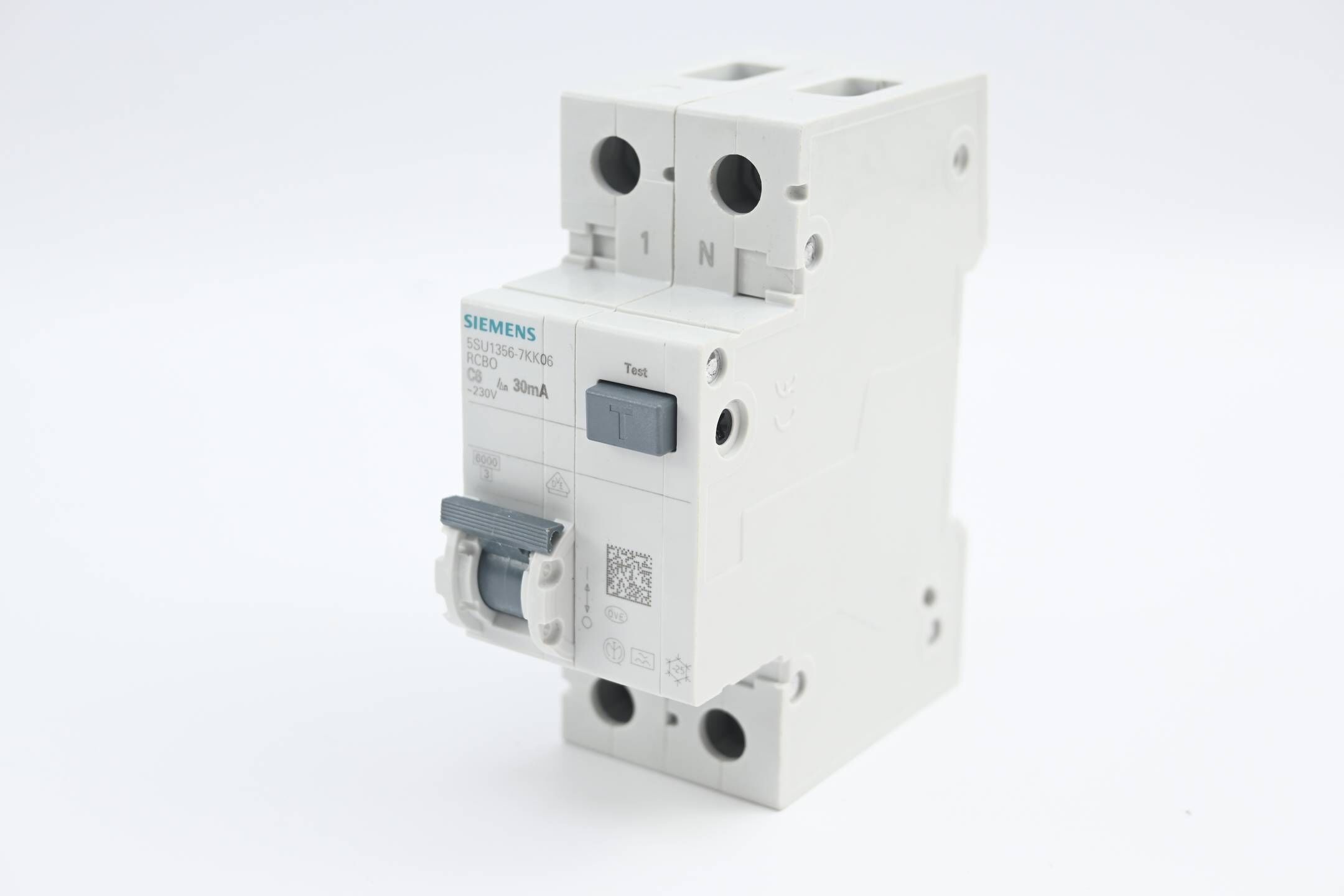 Siemens FI/LS-Schalter 5SU1356-7KK06 ( 5SU1 356-7KK06 ) 6kA 30mA 1P+N