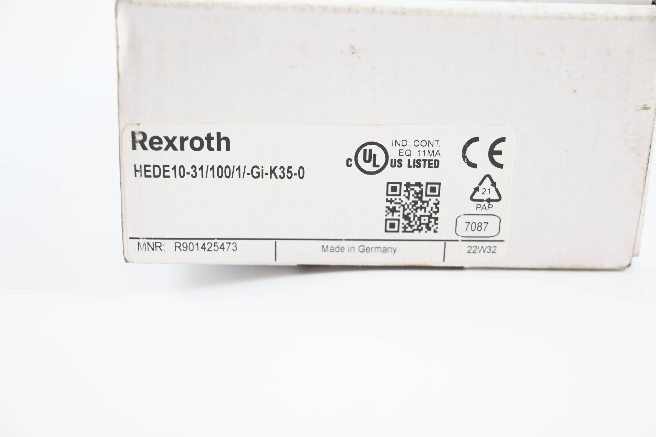 Rexroth Drucksensor HEDE10-31/100/1/-Gi-K35-0 ( R901425473 )