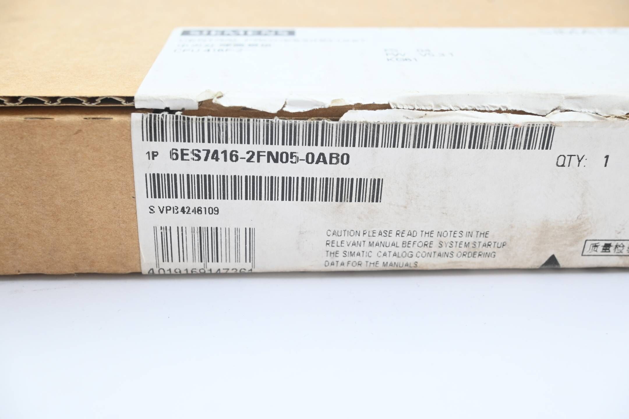 Siemens Simatic S7-400 CPU 416F-2 6ES7416-2FN05-0AB0 ( 6ES7 416-2FN05-0AB0 ) E.4