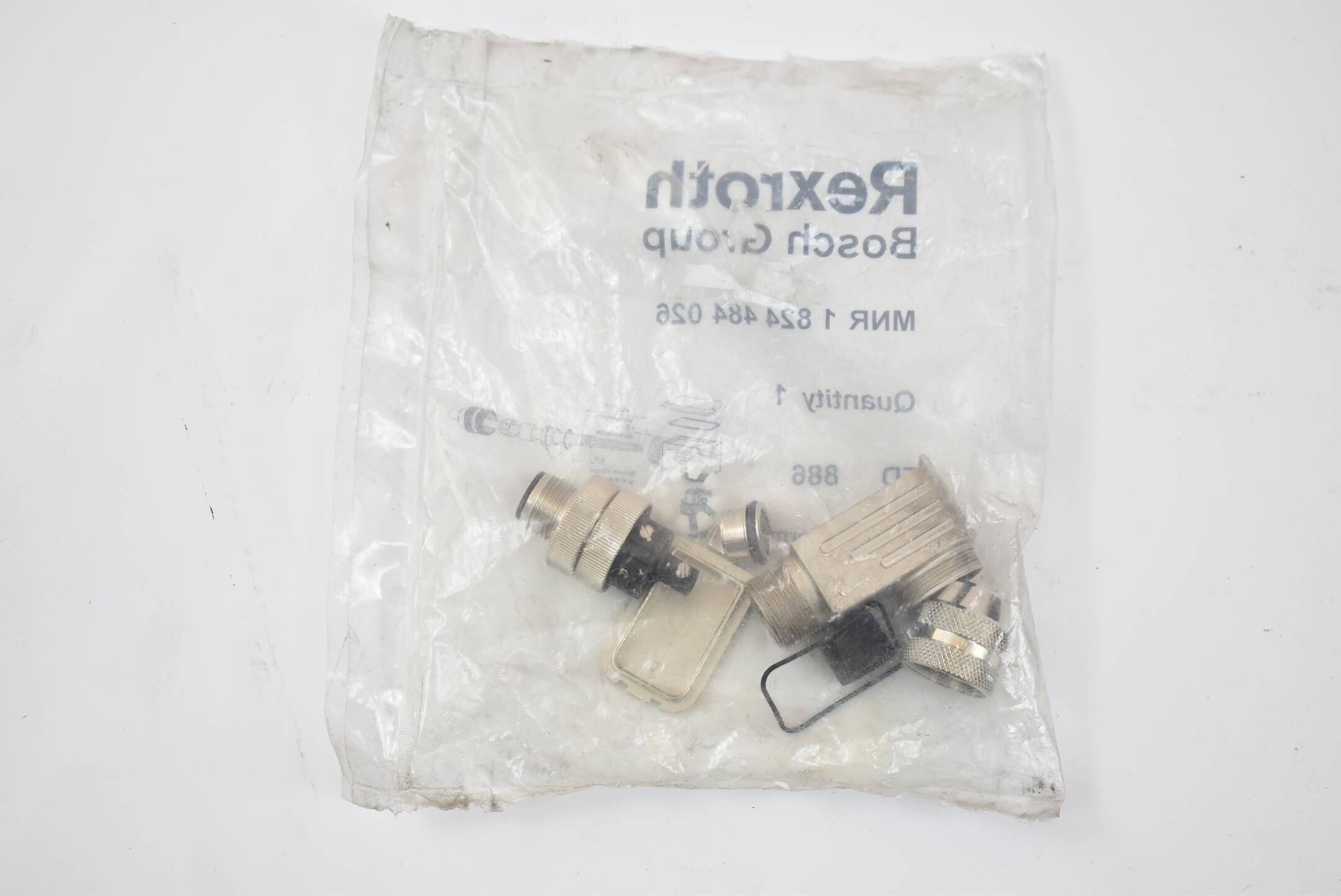 Rexroth Stecker MNR 1 824 484 026 ( MNR 1824484026 )