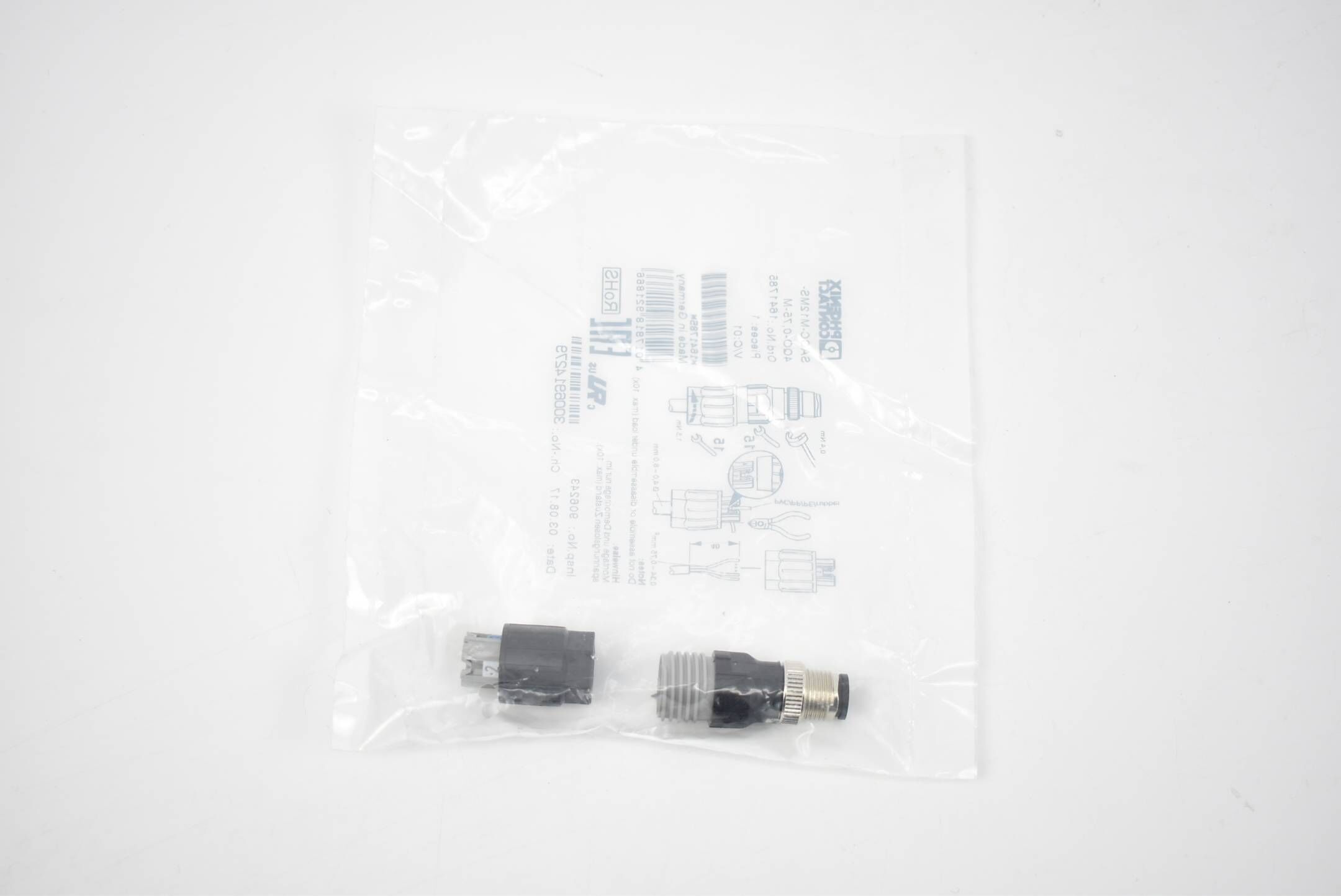 Phoenix Contact Steckverbinder SACC-M12MS-4QO-0,75-M ( 1641785 )