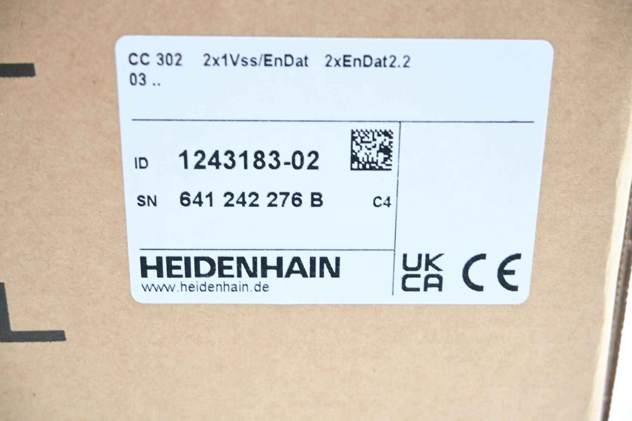 Heidenhain Reglereinheit CC 302 1243183-02 ( 1243 183-02 ) Ver. C4