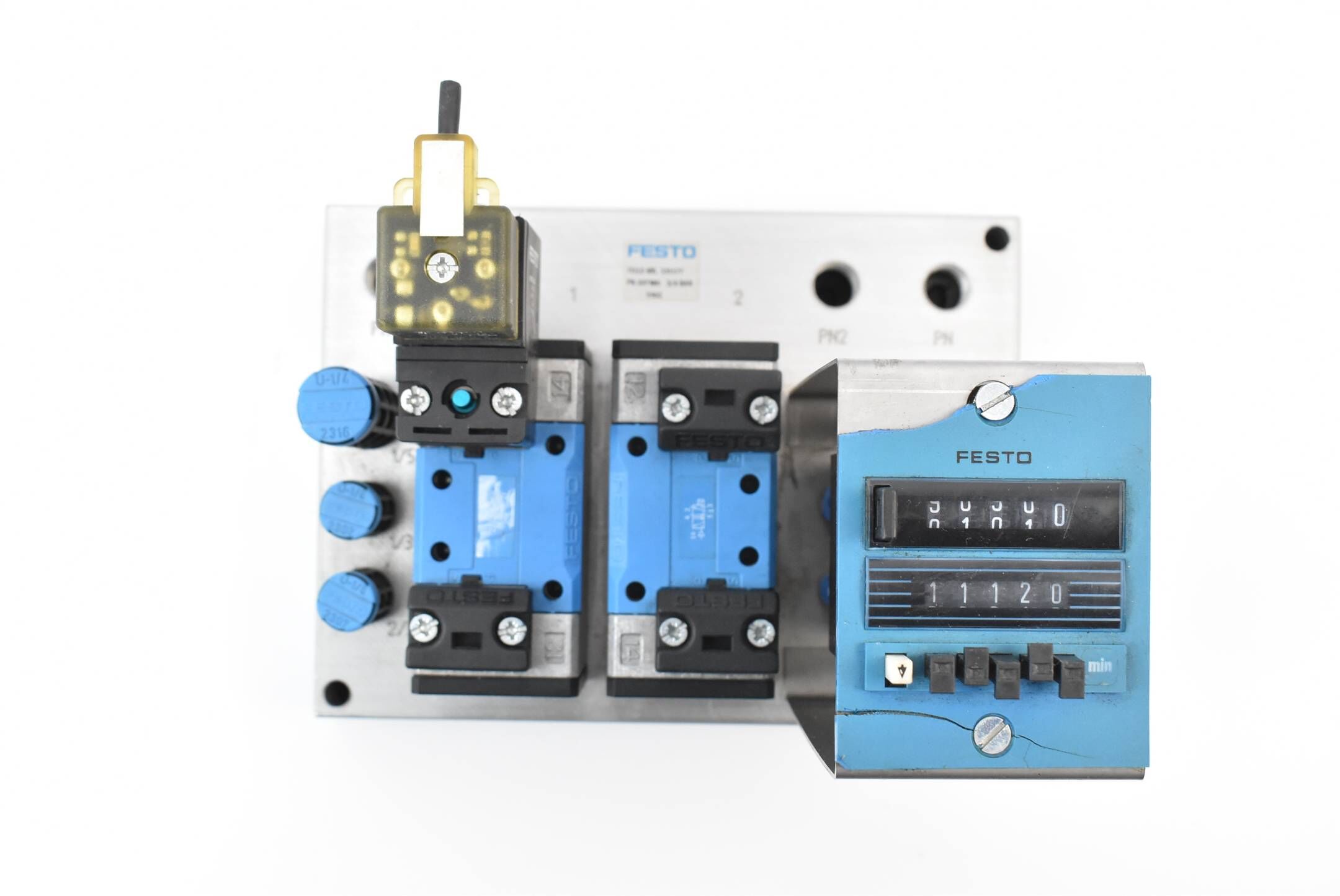Festo Steuerblock ISO-01 531177 + 123060 + 159688 + 151009 + 13989 + 2307 + 2316